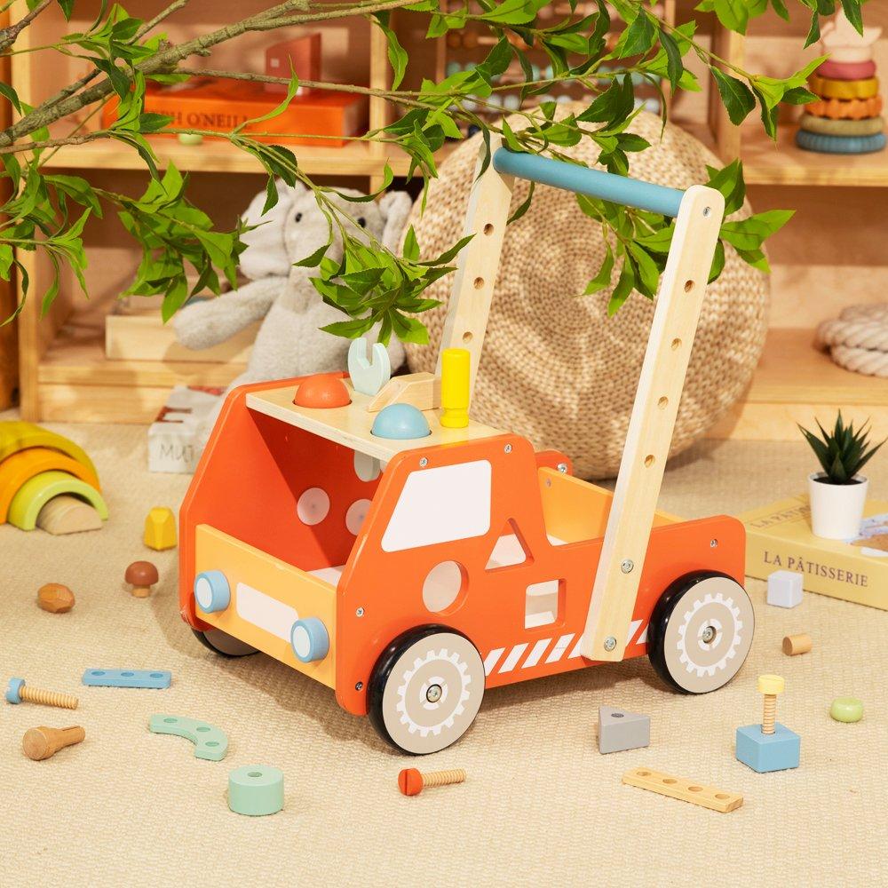 Multi - Tooky Toy - Wooden Tool Kit Walker - 2
