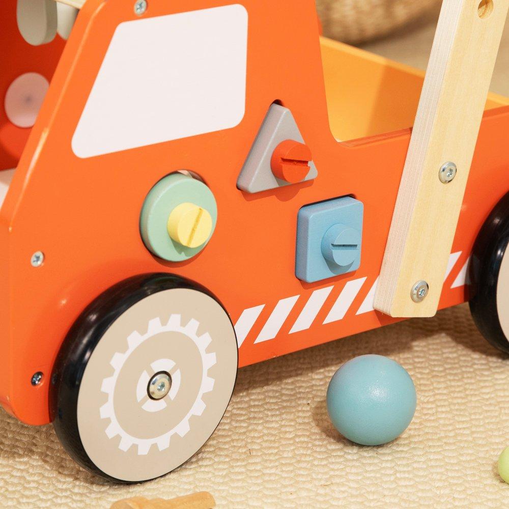 Multi - Tooky Toy - Wooden Tool Kit Walker - 3