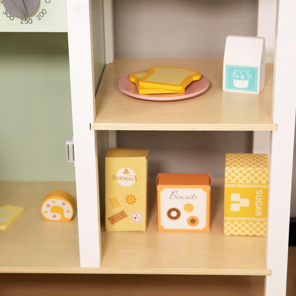 Multi - Tooky Toy - Wooden Play Kitchen - 3
