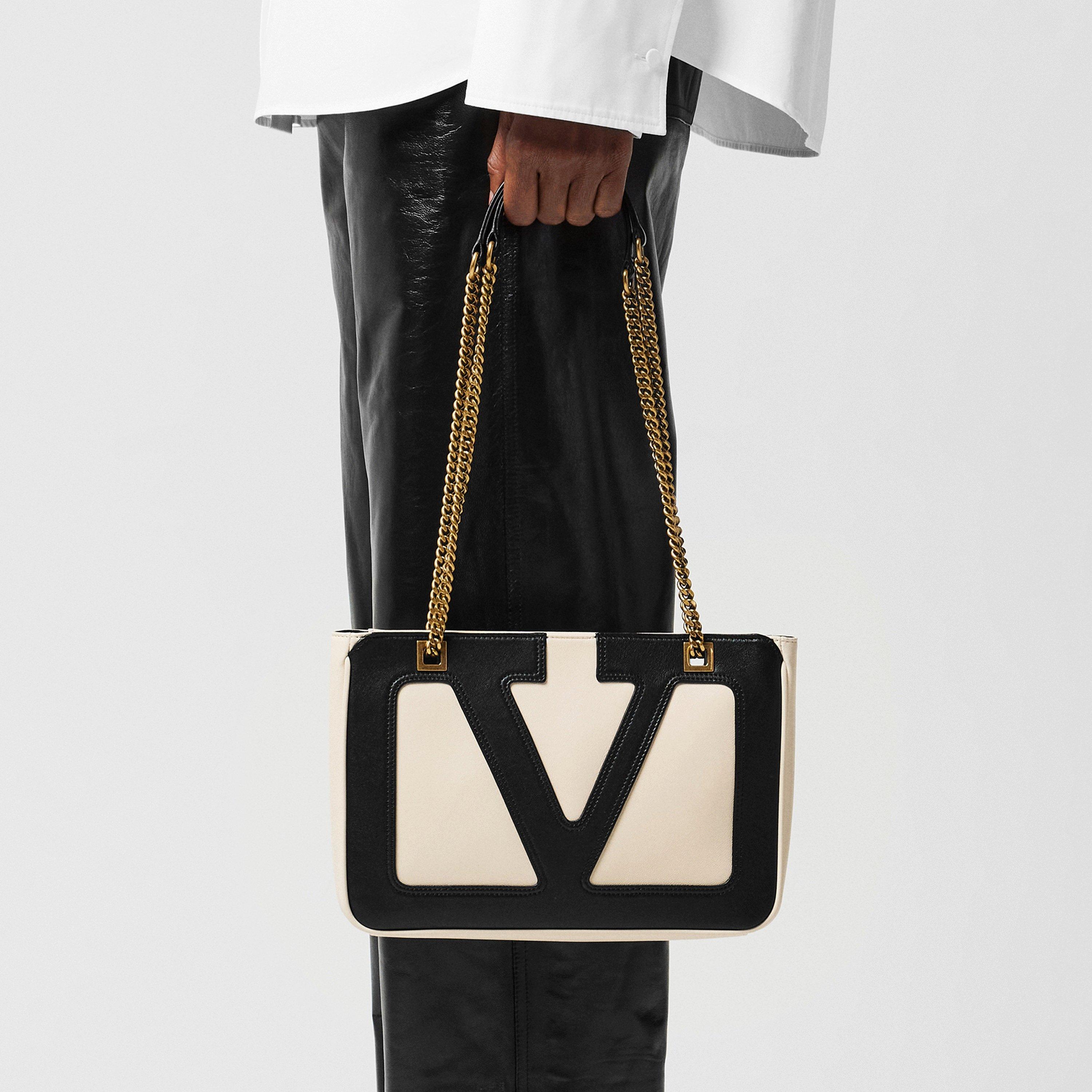 Butter Wht/Nero - Valentino Garavani - Viva Superstar Small Bag - 3