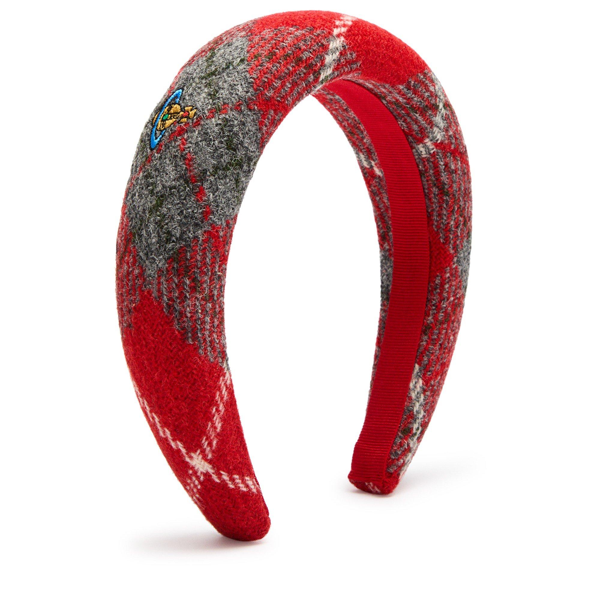 RED AND OTHER - Vivienne Westwood - TARTAN HEADBAND