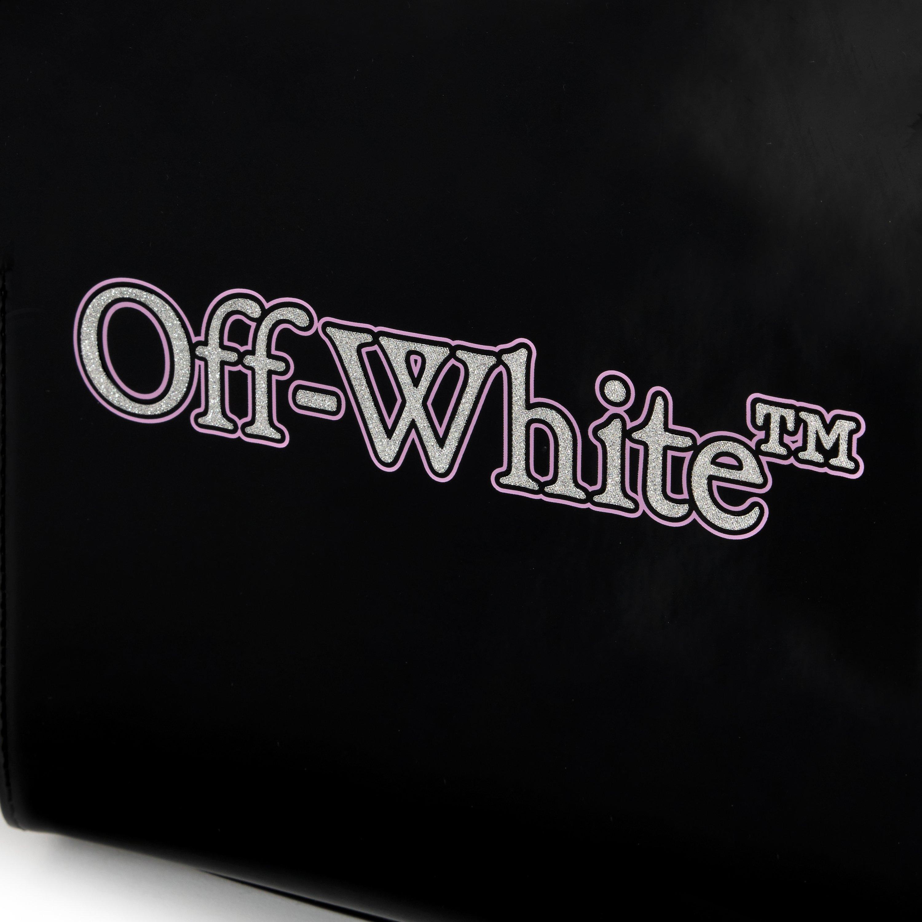 BLACK - Off White - OW LOGO BOOKISH MINI BAG - 3