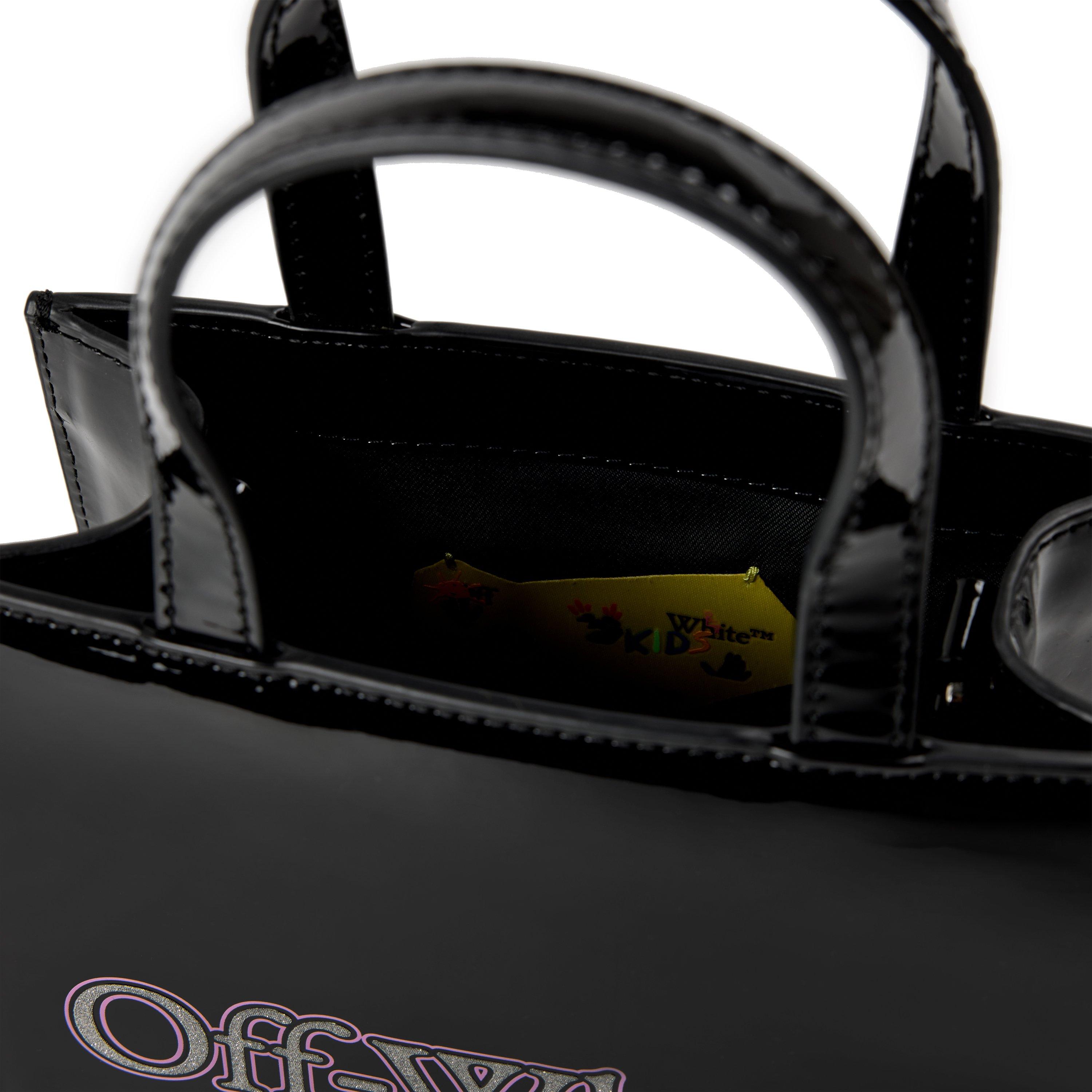 BLACK - Off White - OW LOGO BOOKISH MINI BAG - 4