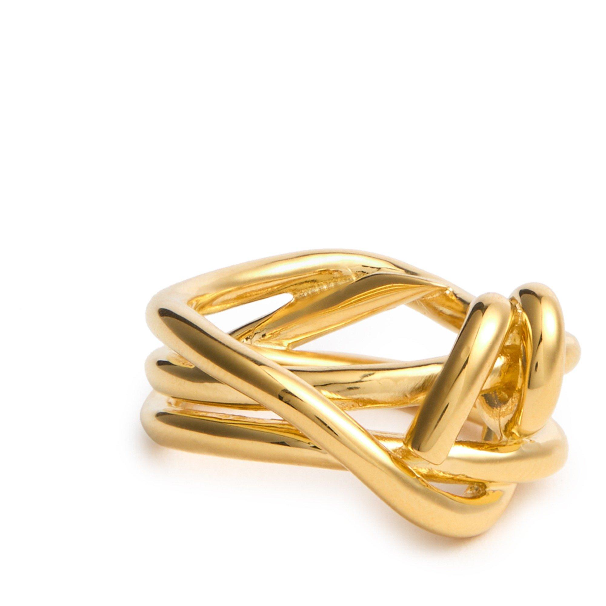 GOLD - Completedworks - Gold thread knotted ring - 2