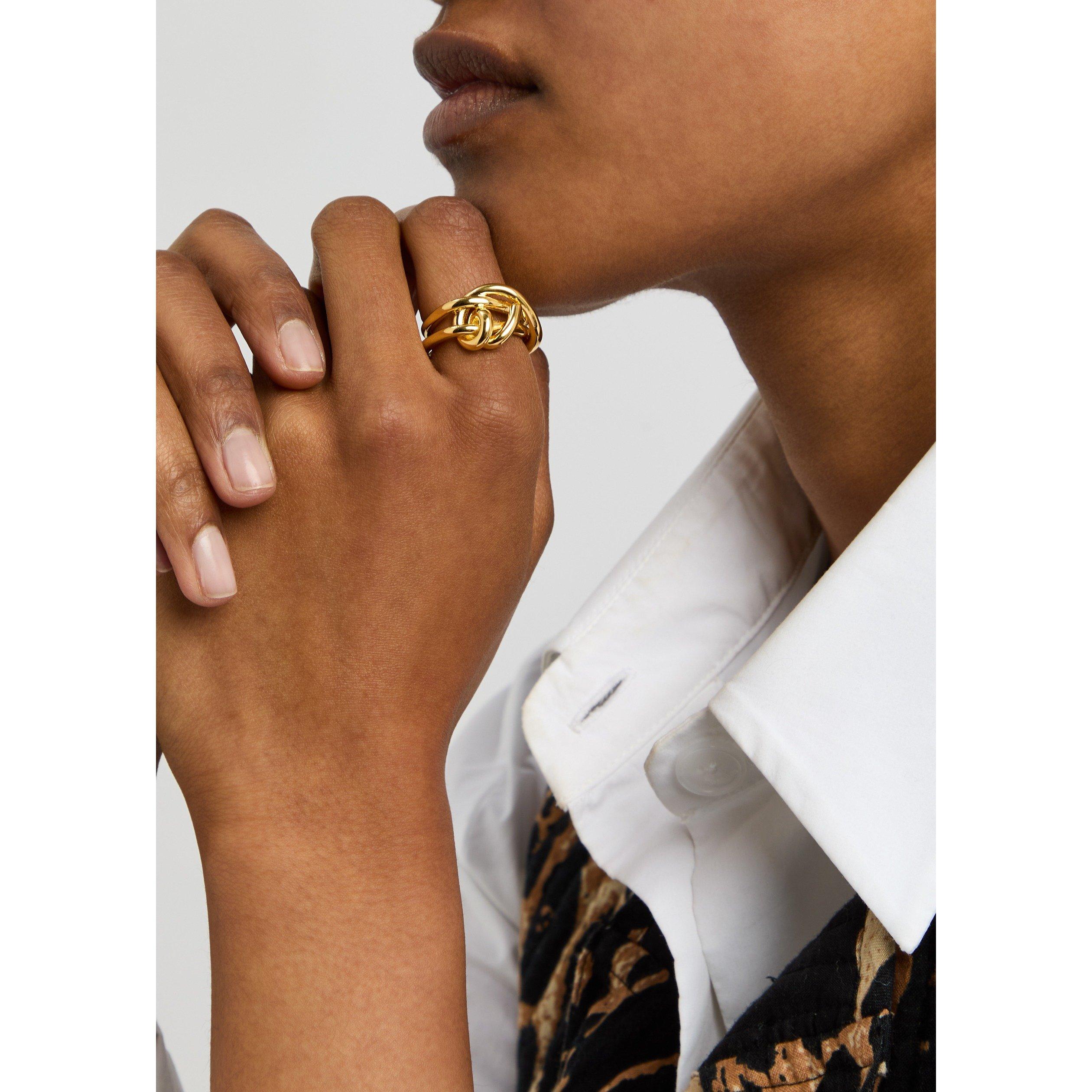 GOLD - Completedworks - Gold thread knotted ring - 3