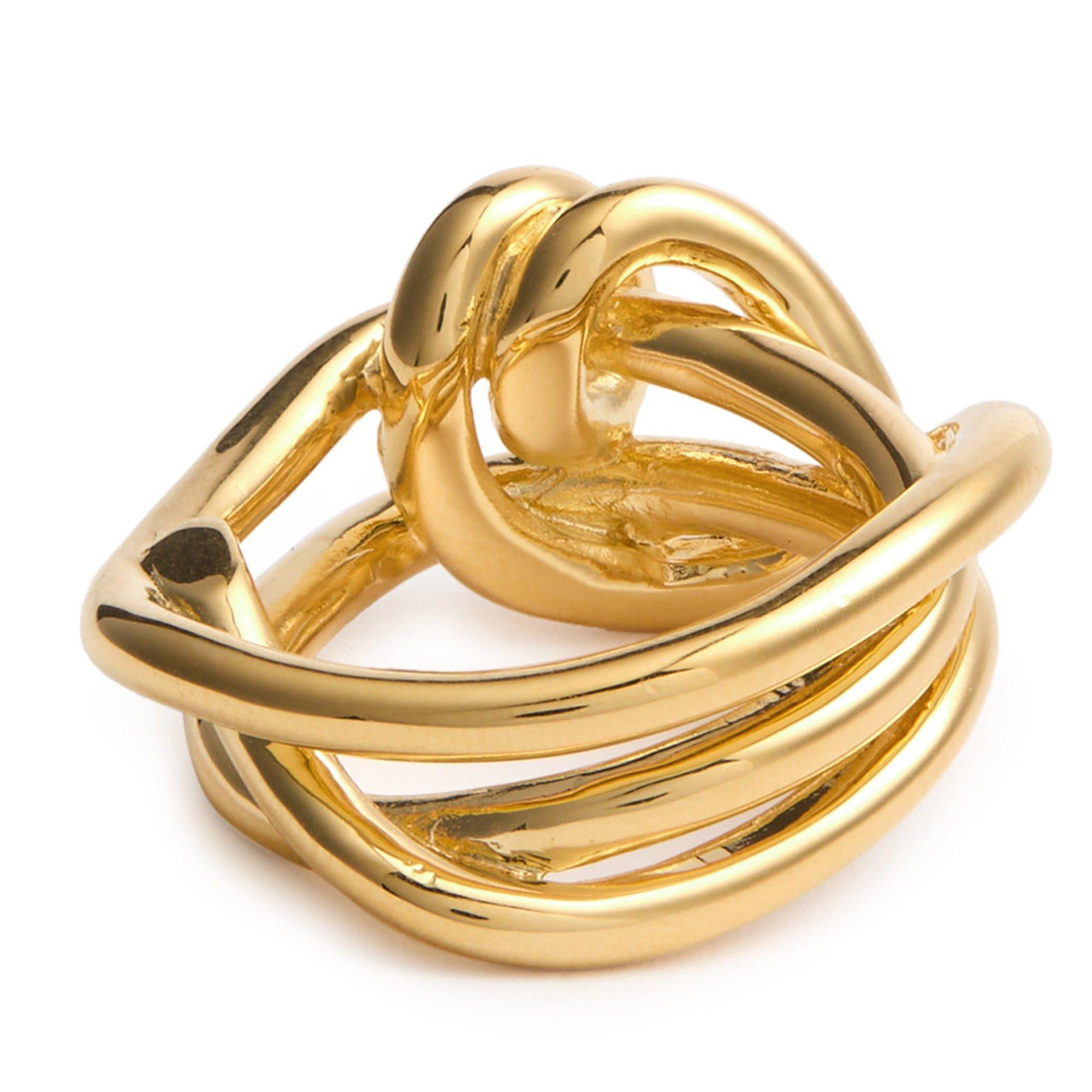 GOLD - Completedworks - Gold thread knotted ring - 4
