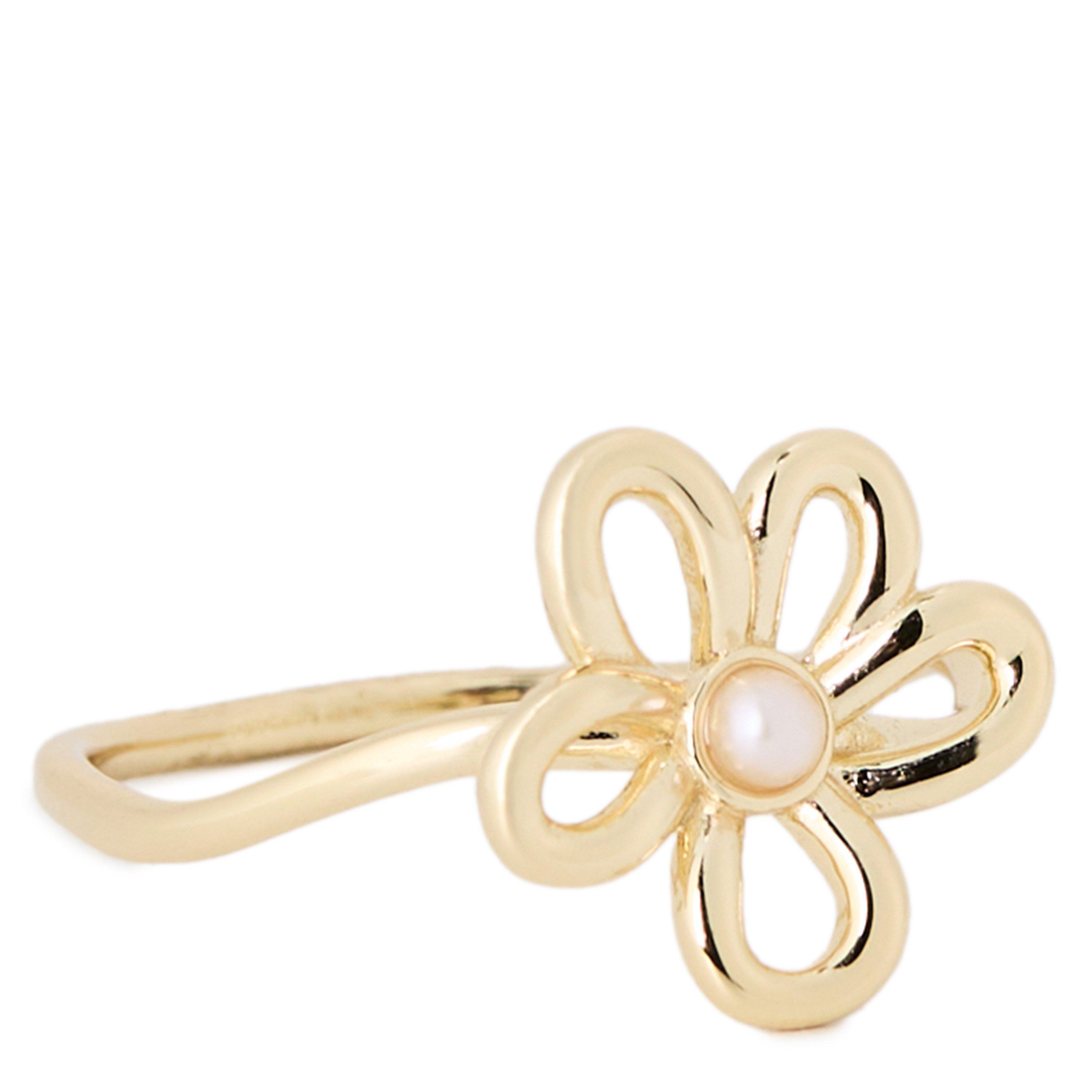 GOLD - Daisy London - BOW DAISY RING - 1