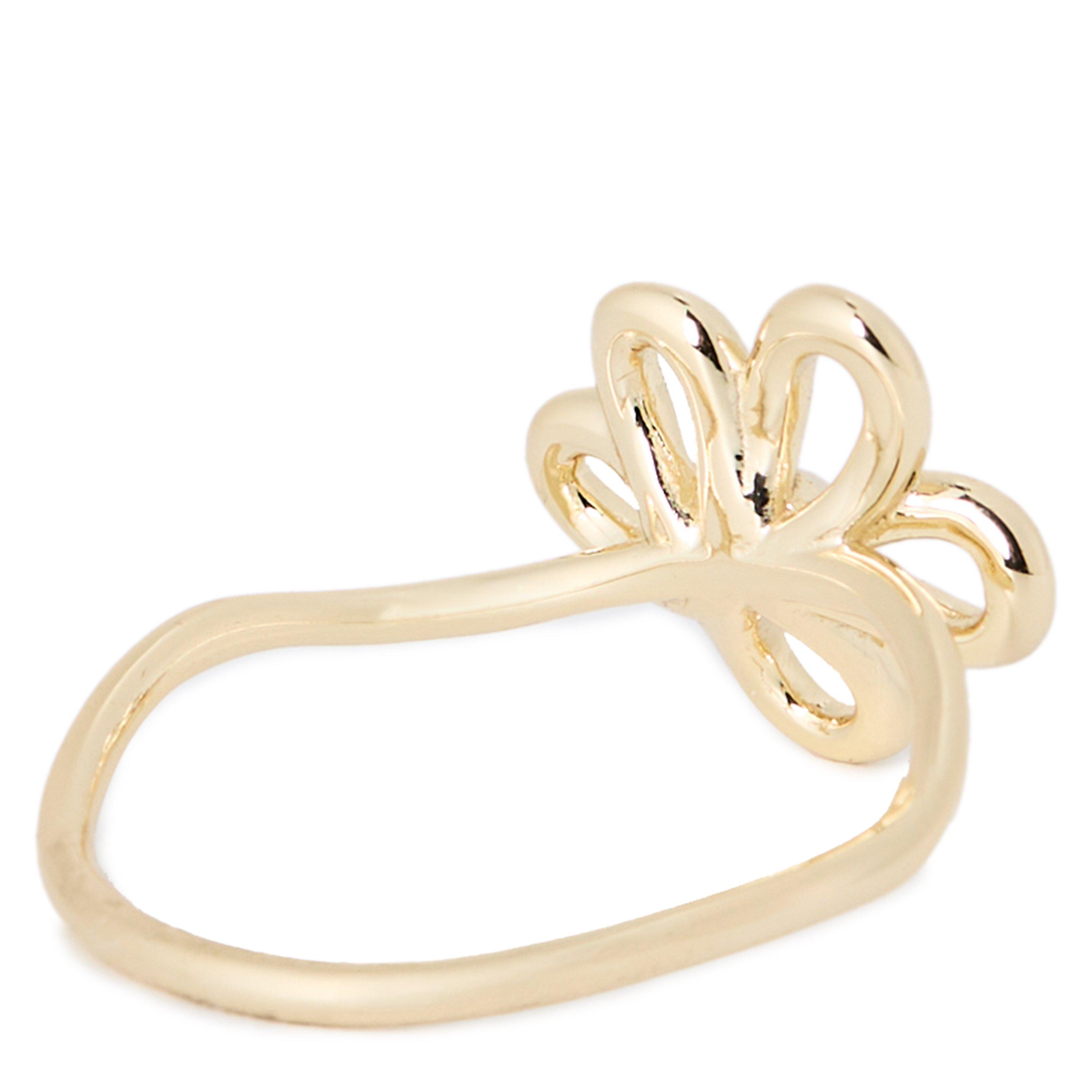 GOLD - Daisy London - BOW DAISY RING - 2