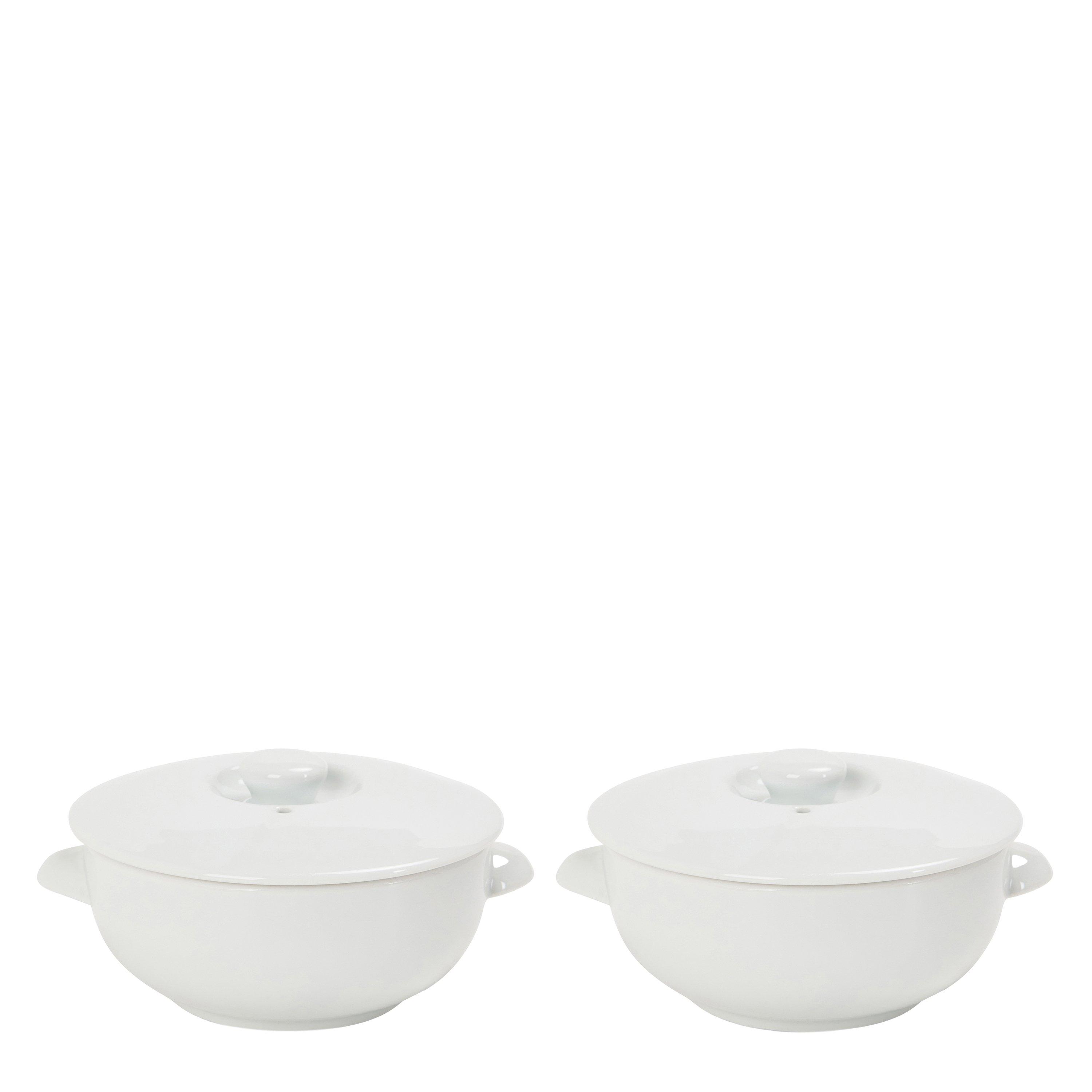 Unknown FTAC2 Round Casserole x 2