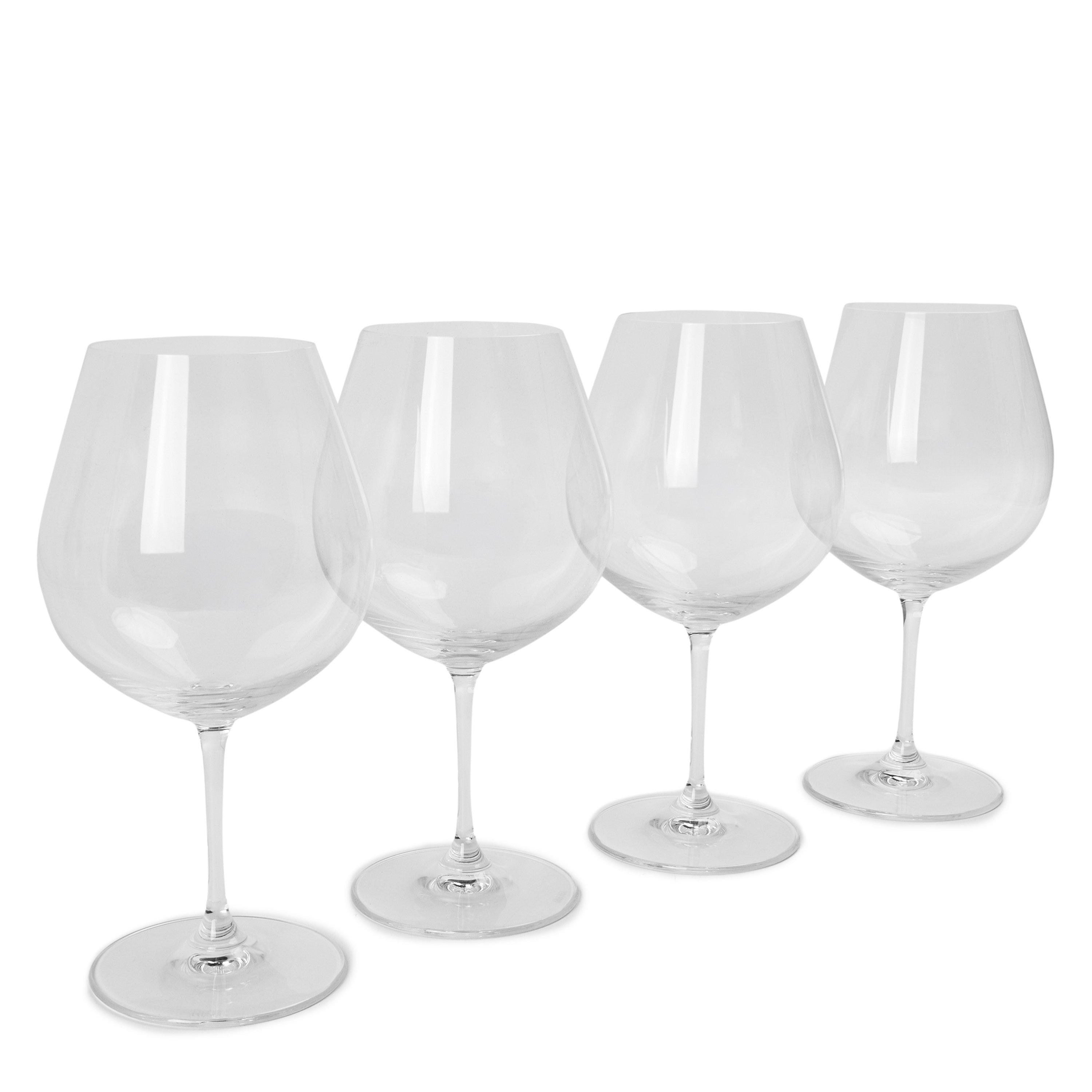 Clear - Riedel - Vinum Pinot Noir Crystal Set of 4 Wine Glasses - 1