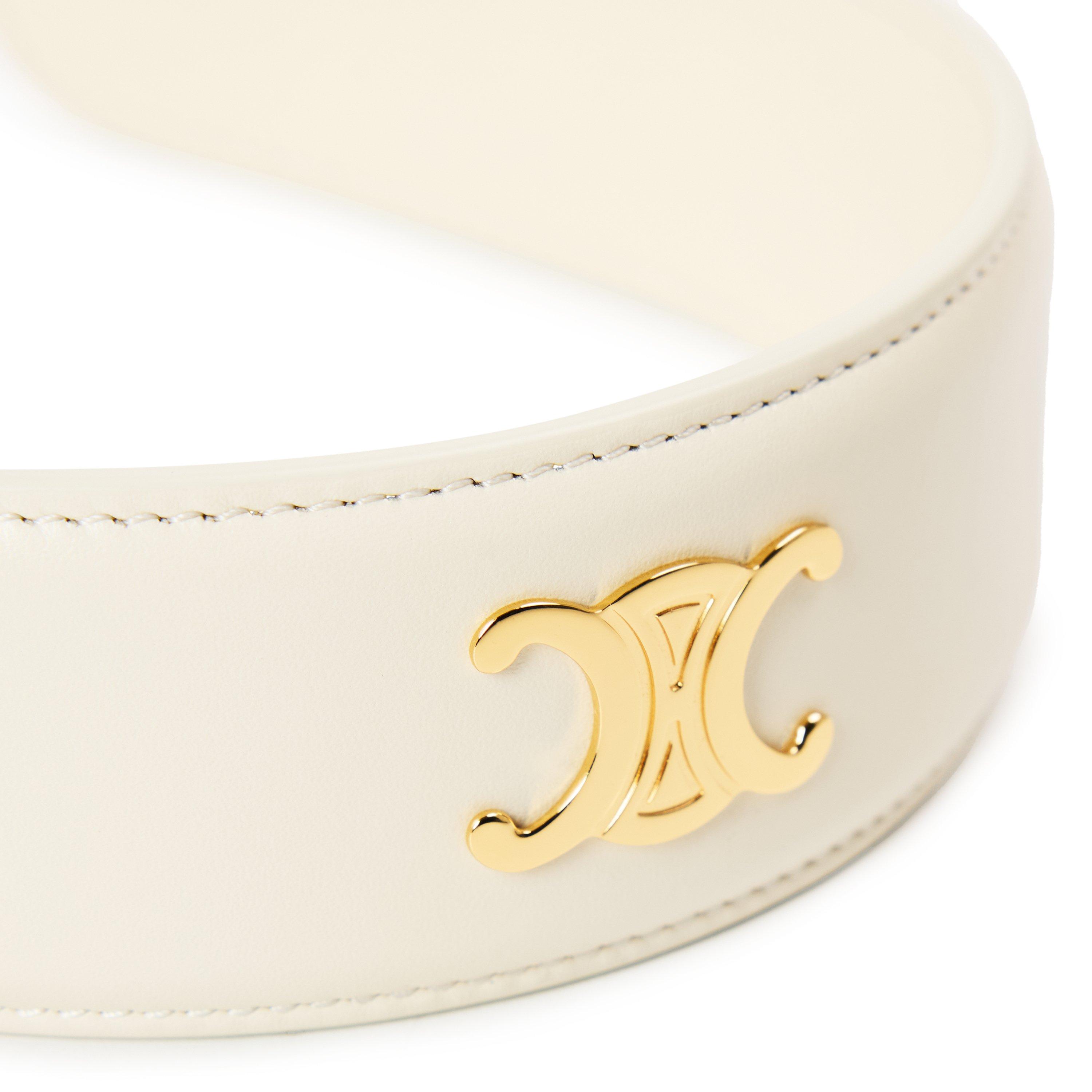 ECRU - Celine - Headband-Brass & Calfskin - 2