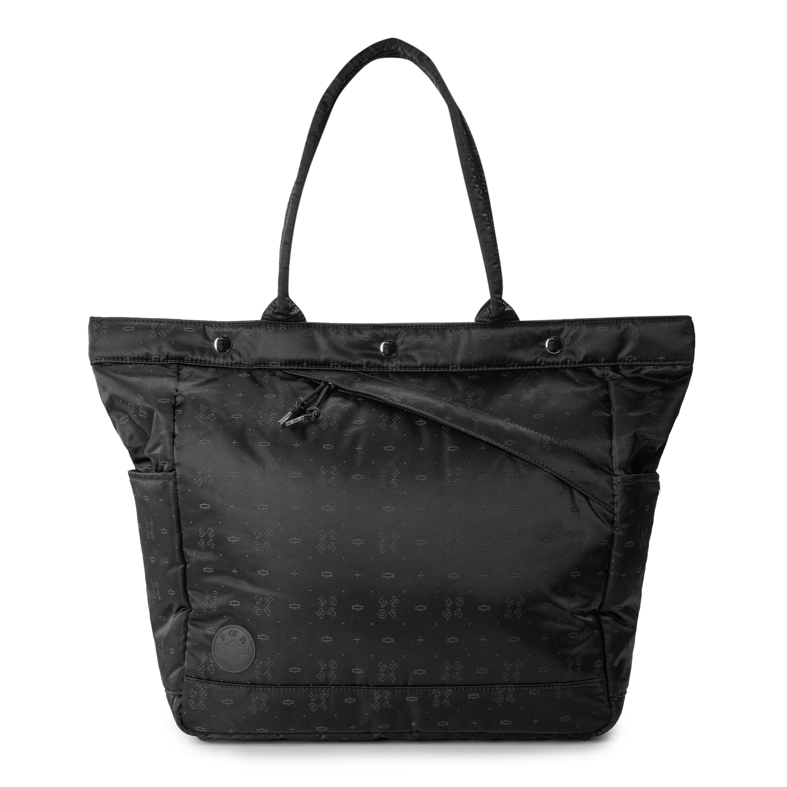 BLACK - Porter Yoshida - POTR MONOGRAM TOTE BAG - 1