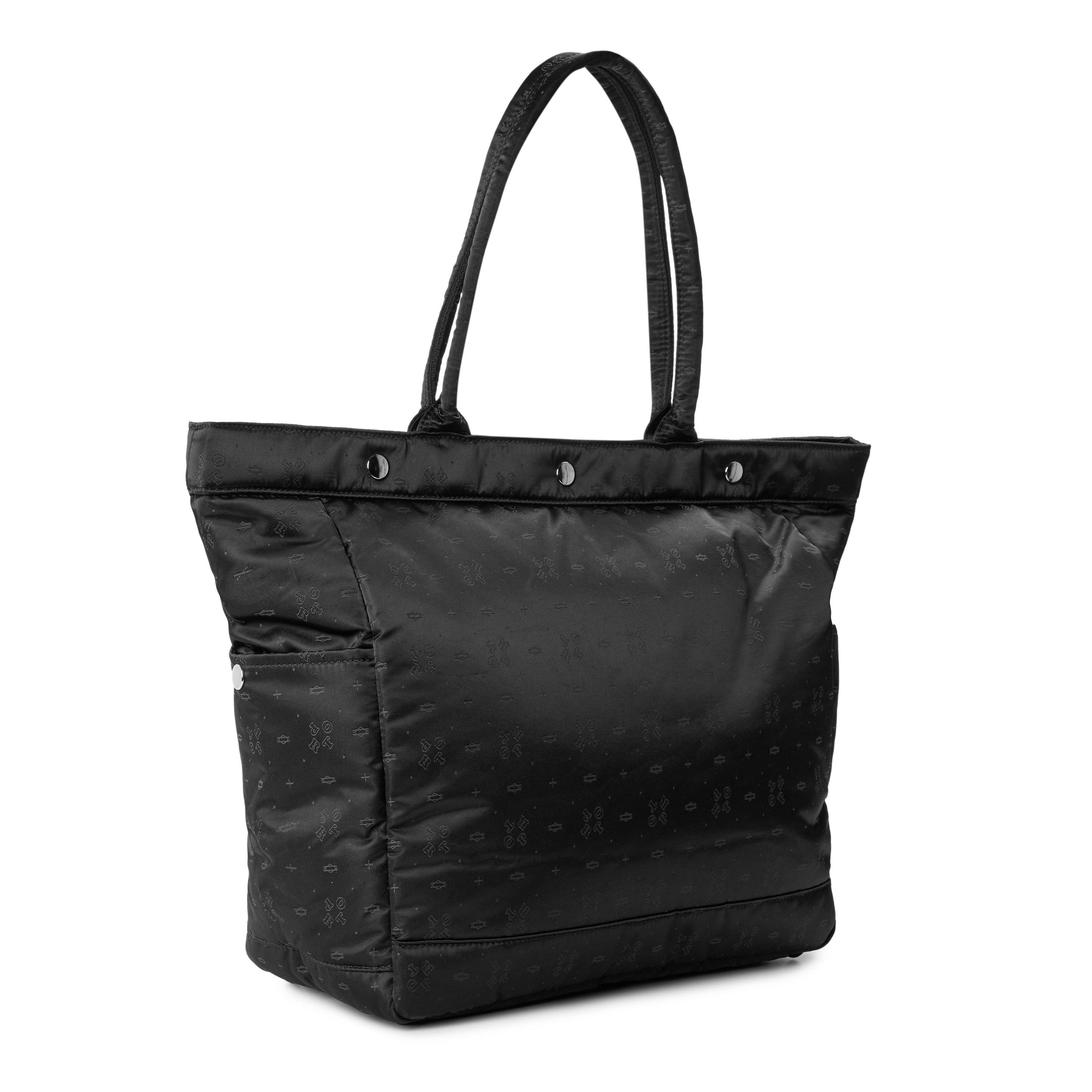 BLACK - Porter Yoshida - POTR MONOGRAM TOTE BAG - 2