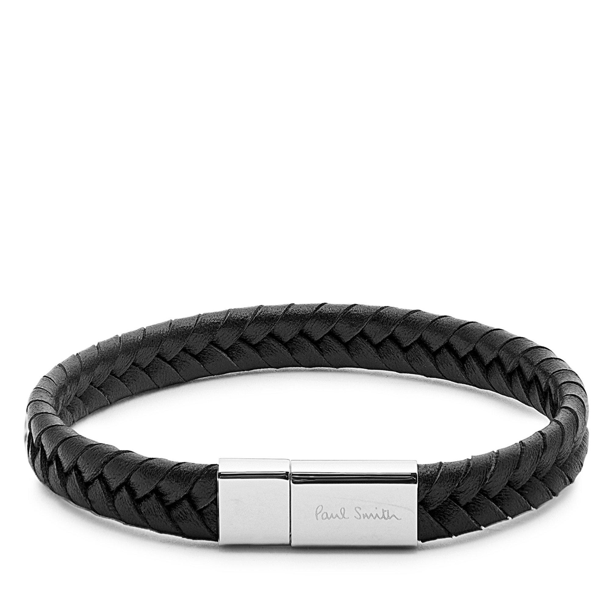 BLACK - Paul Smith - PS MEN BRACELET TWO TONE