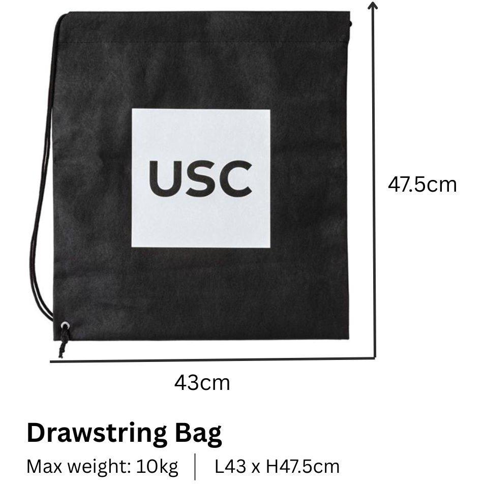 Black - USC - Drawstring Bag For Life - 11