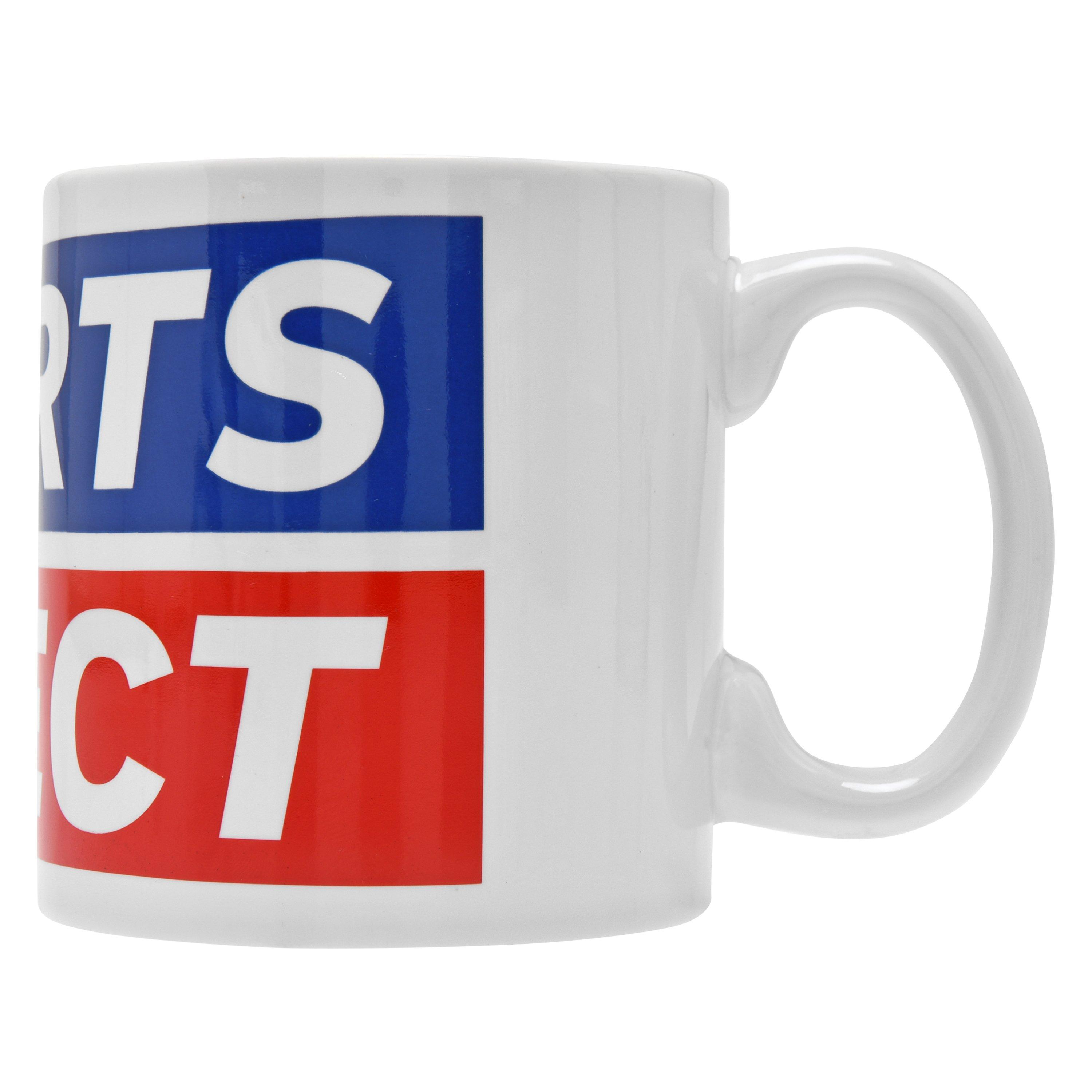 White/Blue/Red - Sports Direct - Super-Sized Logo Mug - 4