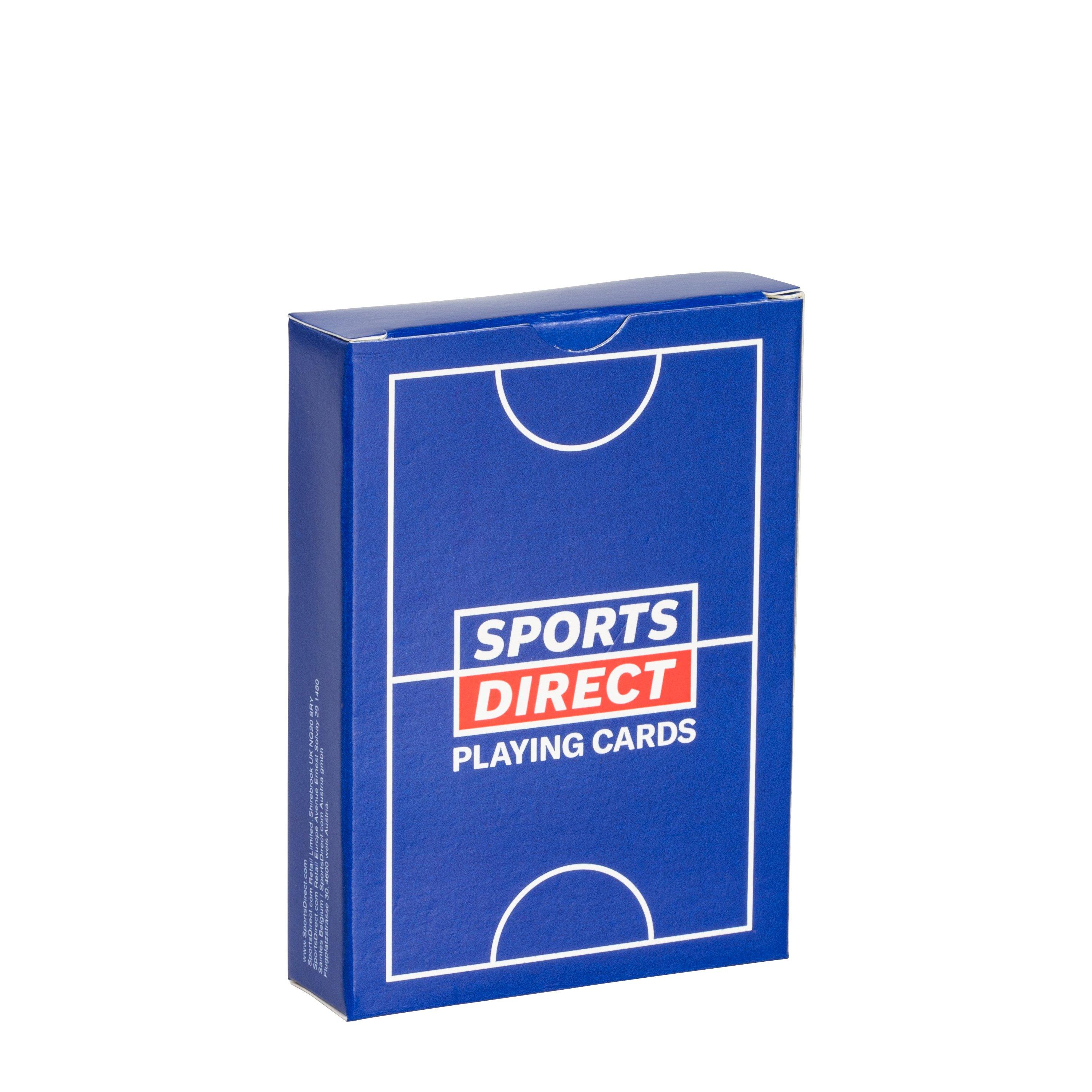 Blue/White/Red - Sports Direct - SportsDirect Playing Cards - 1