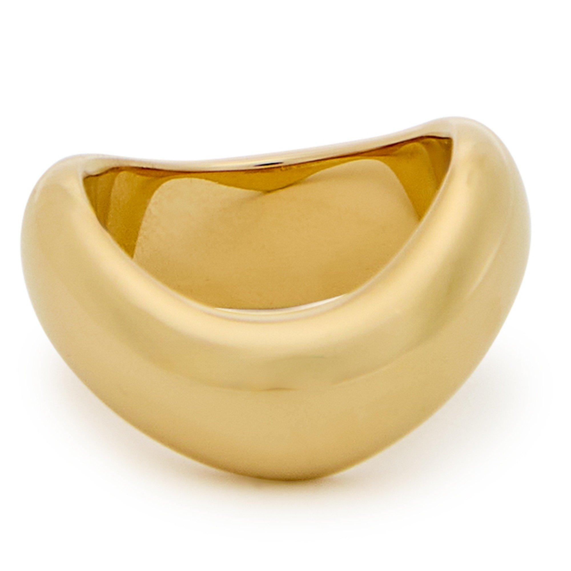GOLD - Lie Studio - Women's Ivalo Silver Band Ring - 2