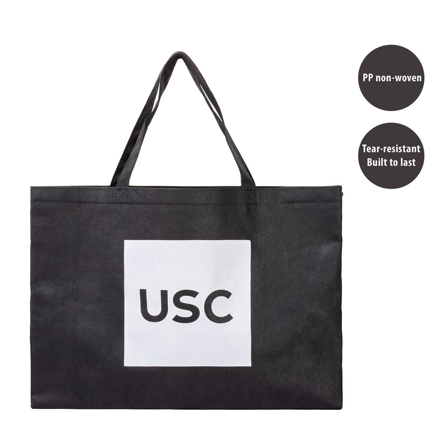 Preto - USC - Shopper Bag For Life Large Size - 2