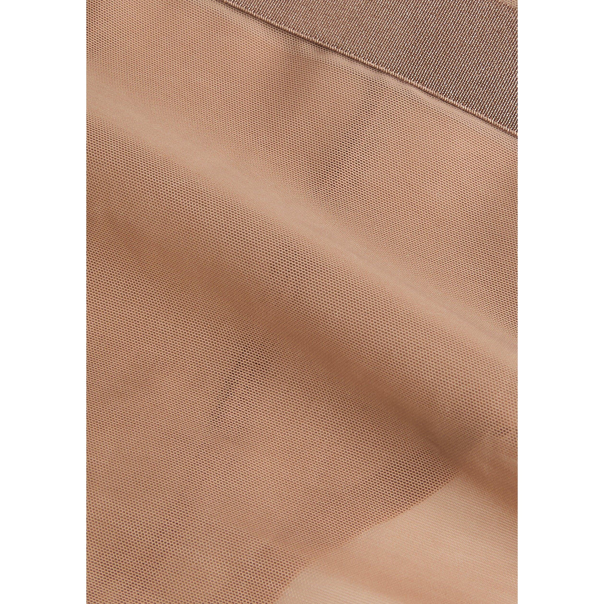 NUDE - Spanx - Women's Sheer Smoothing Mesh Thong - 4