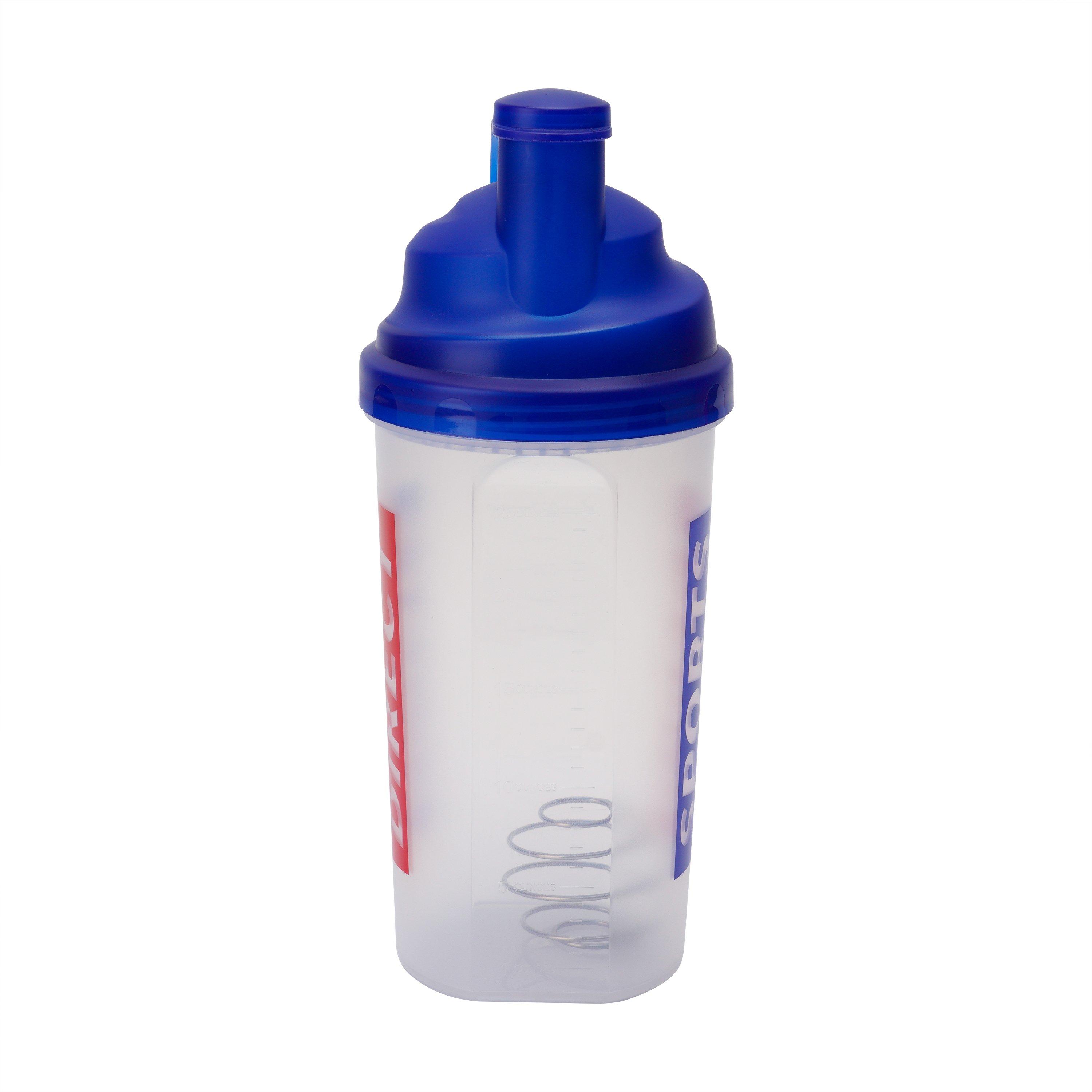 Blue - Sports Direct - Shaker Bottle Adults - 2