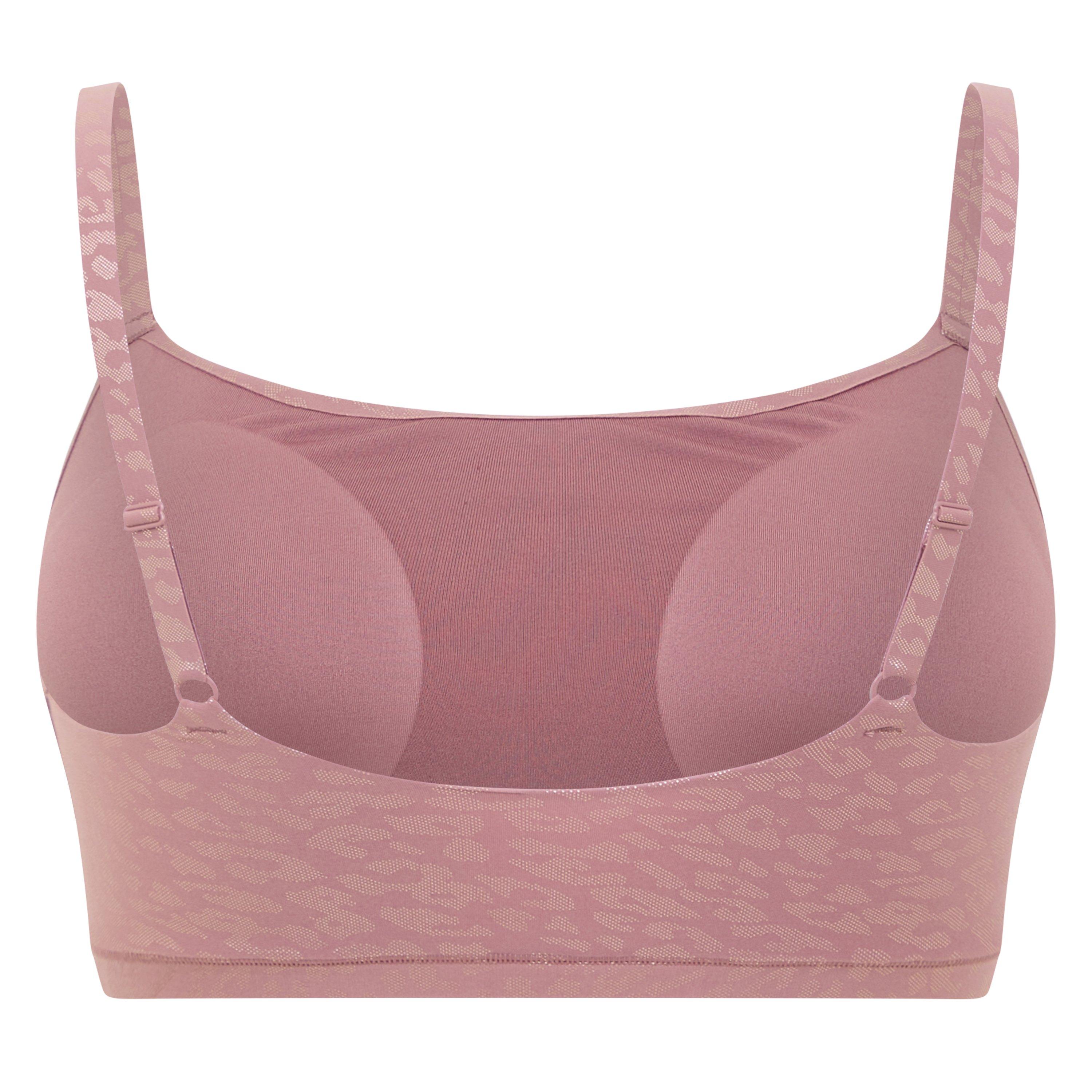 PINK - Chantelle - B PADDED SHIMMER BRALETTE - 2