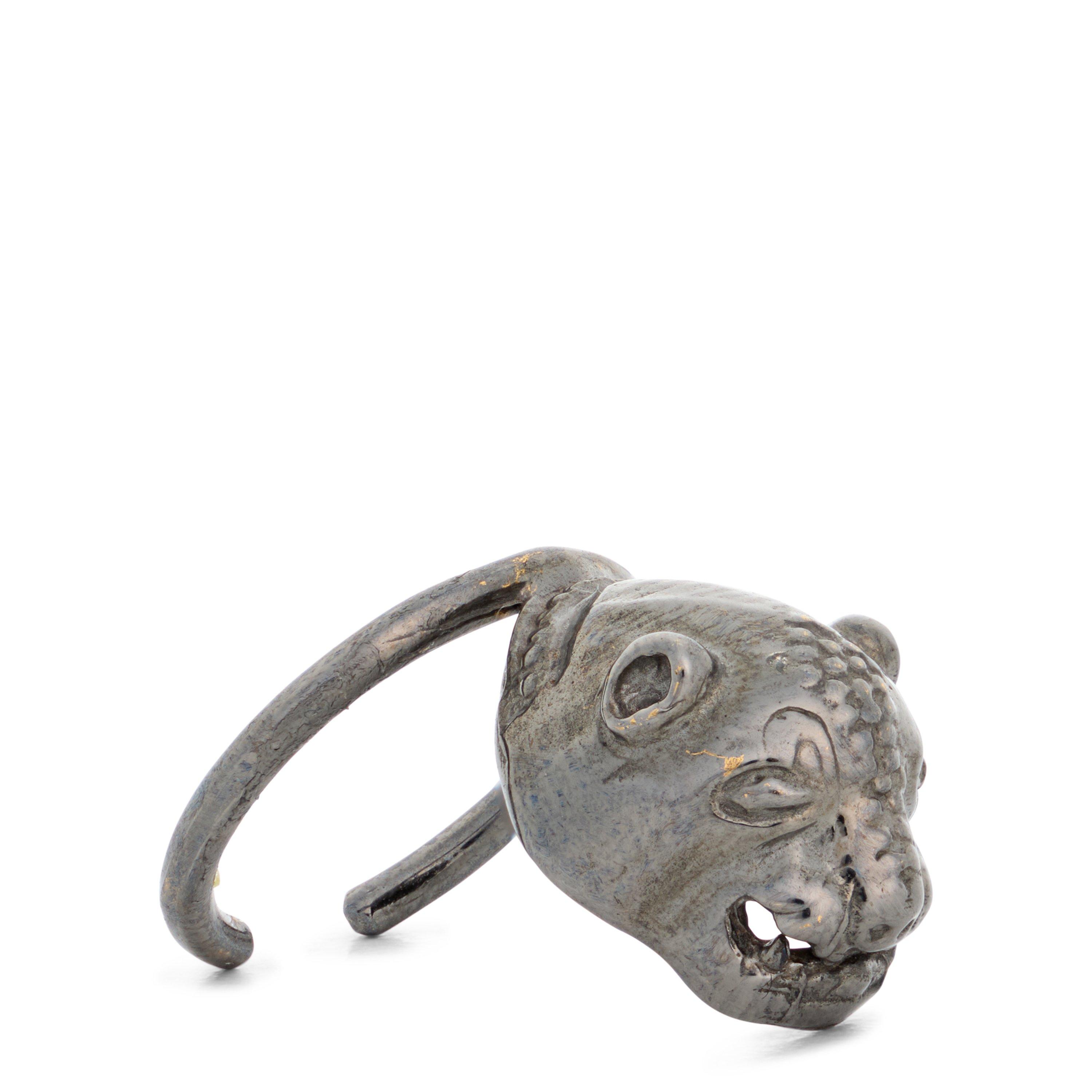 BLACK - Unknown - LEOPARD CUTI RING09 - 1