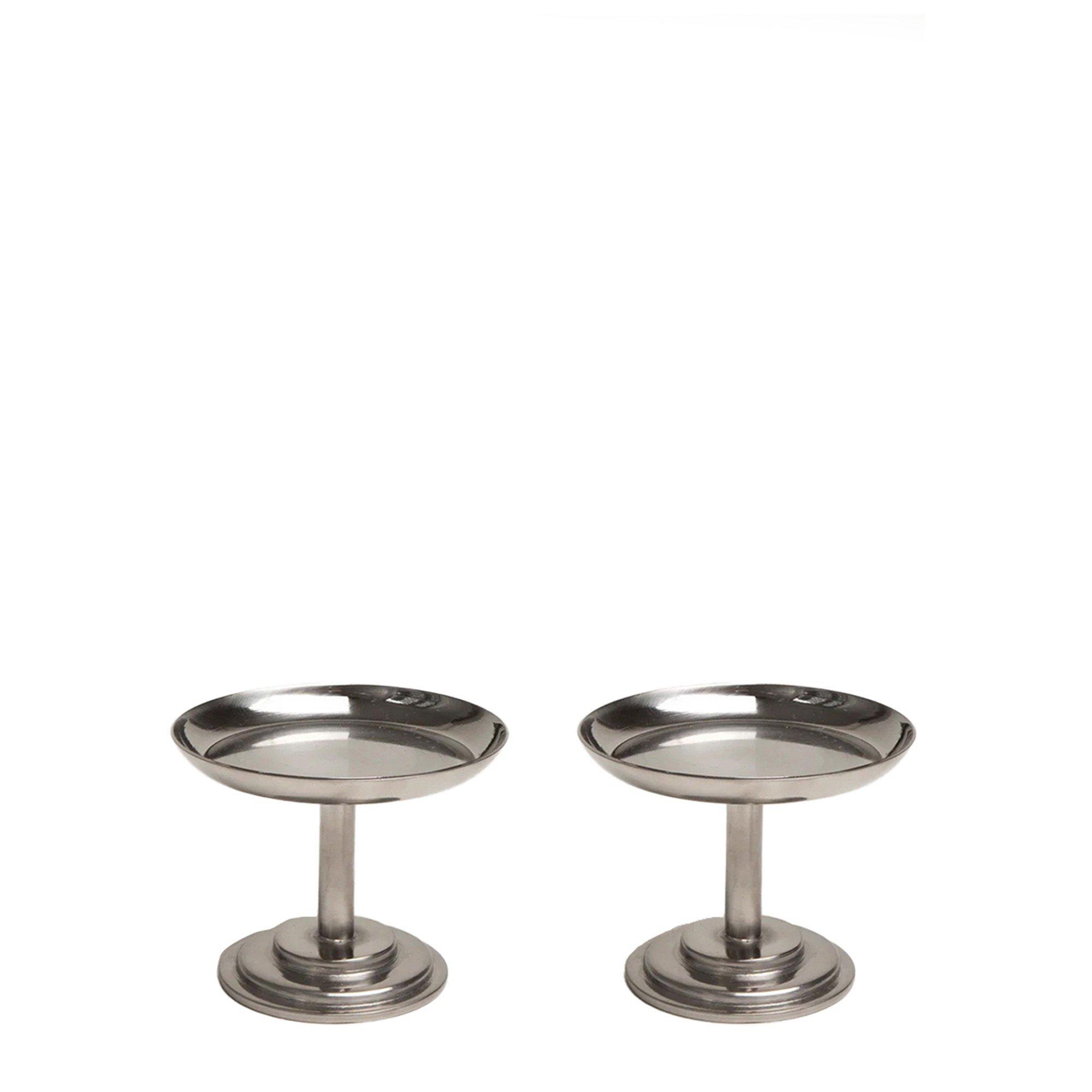 SILVER - Gohar World - DESSERT STEM - PAIR