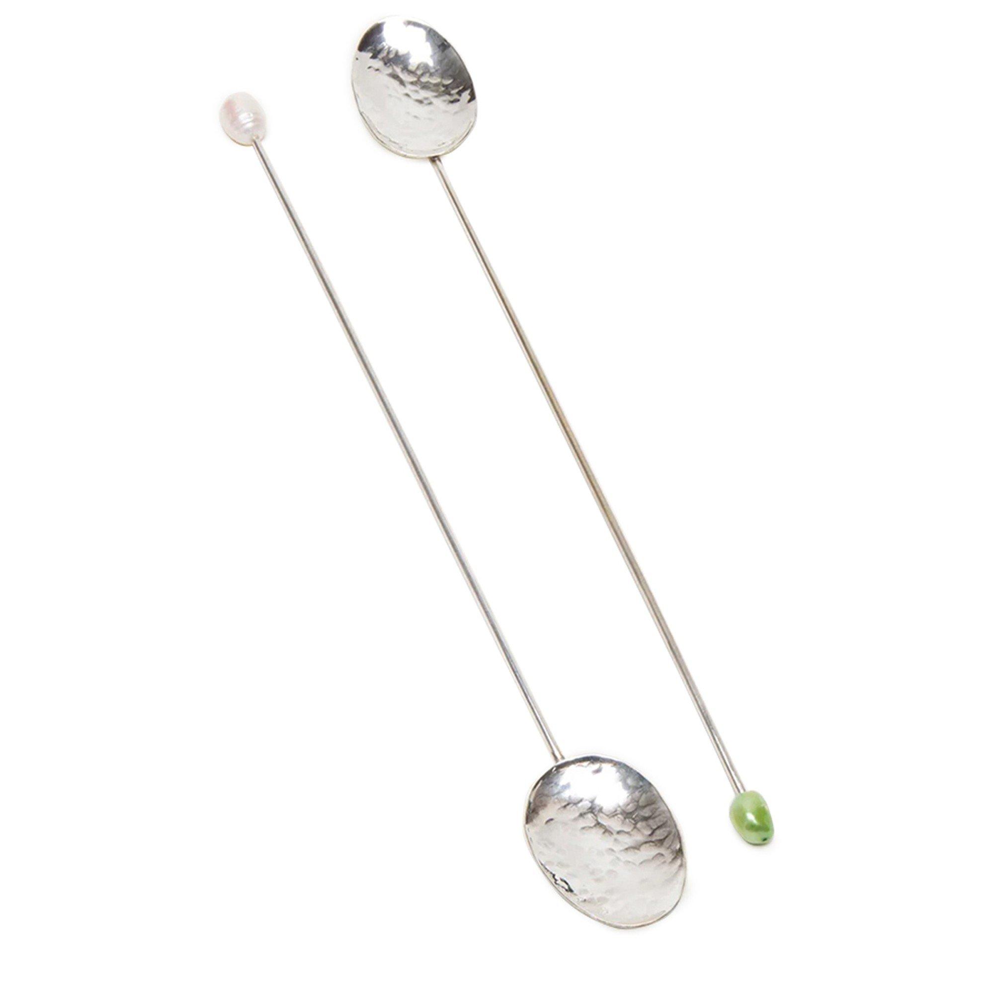 SILVER - Gohar World - ICED TEA SPOON PEARL