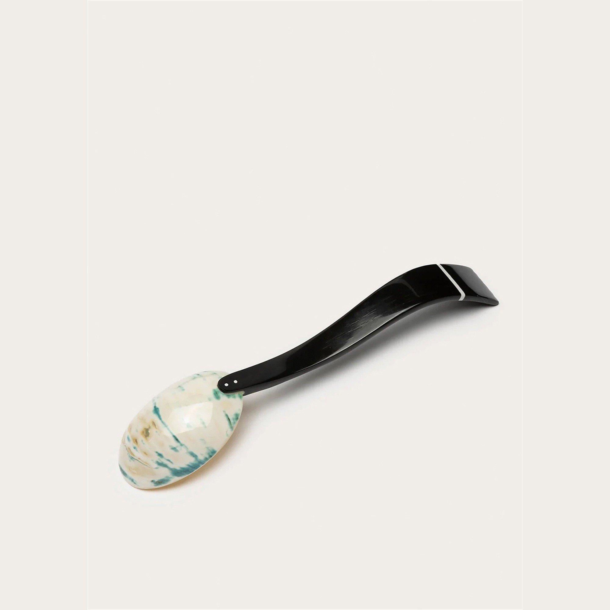 PEARL - Gohar World - SERVING SPOON PEARL AND HORN - 5