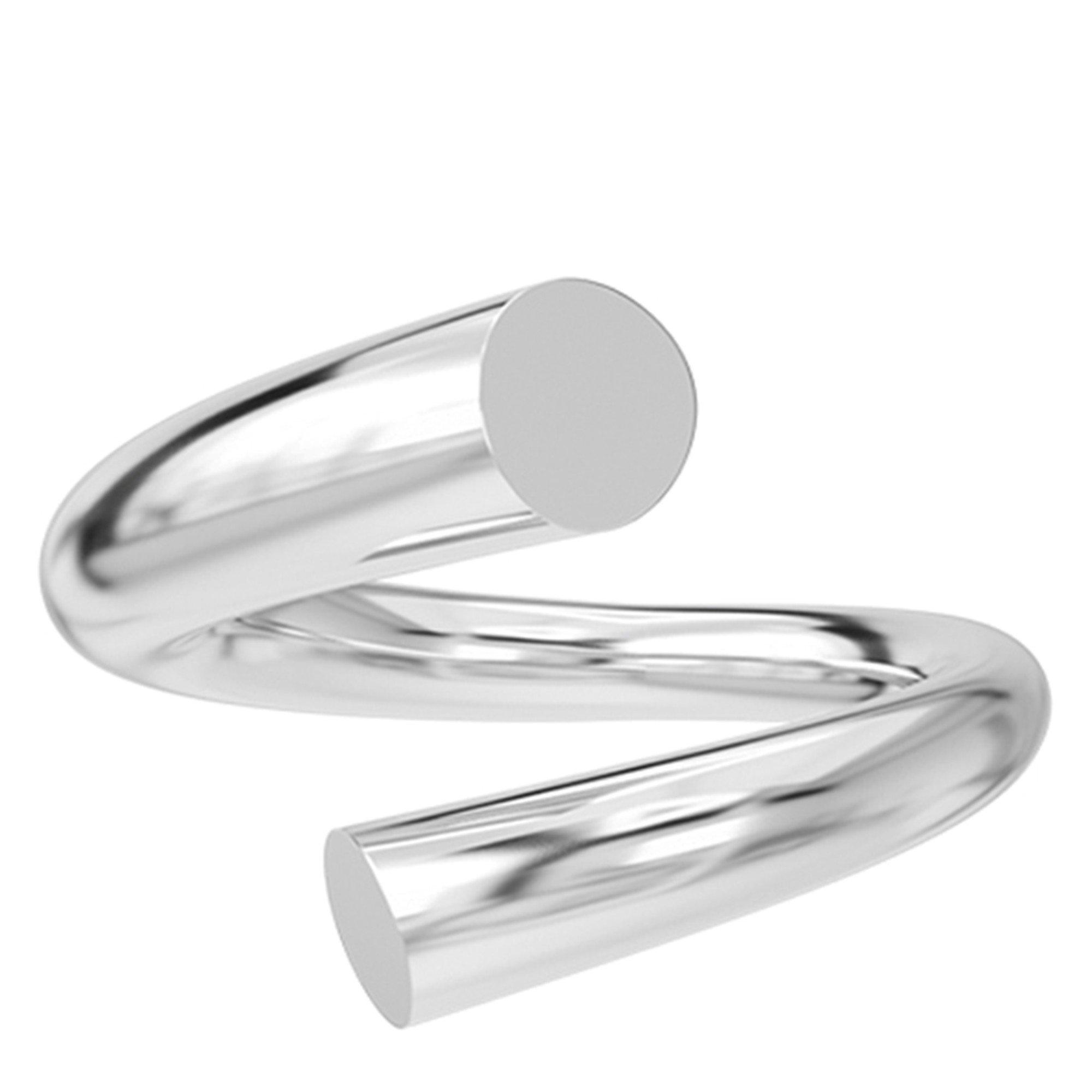 SILVER - Charlotte Chesnais - CC BISEAU RING - 1
