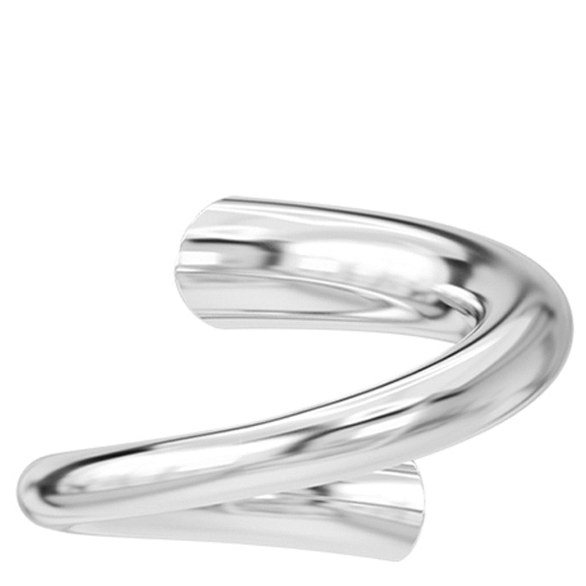 SILVER - Charlotte Chesnais - CC BISEAU RING - 2