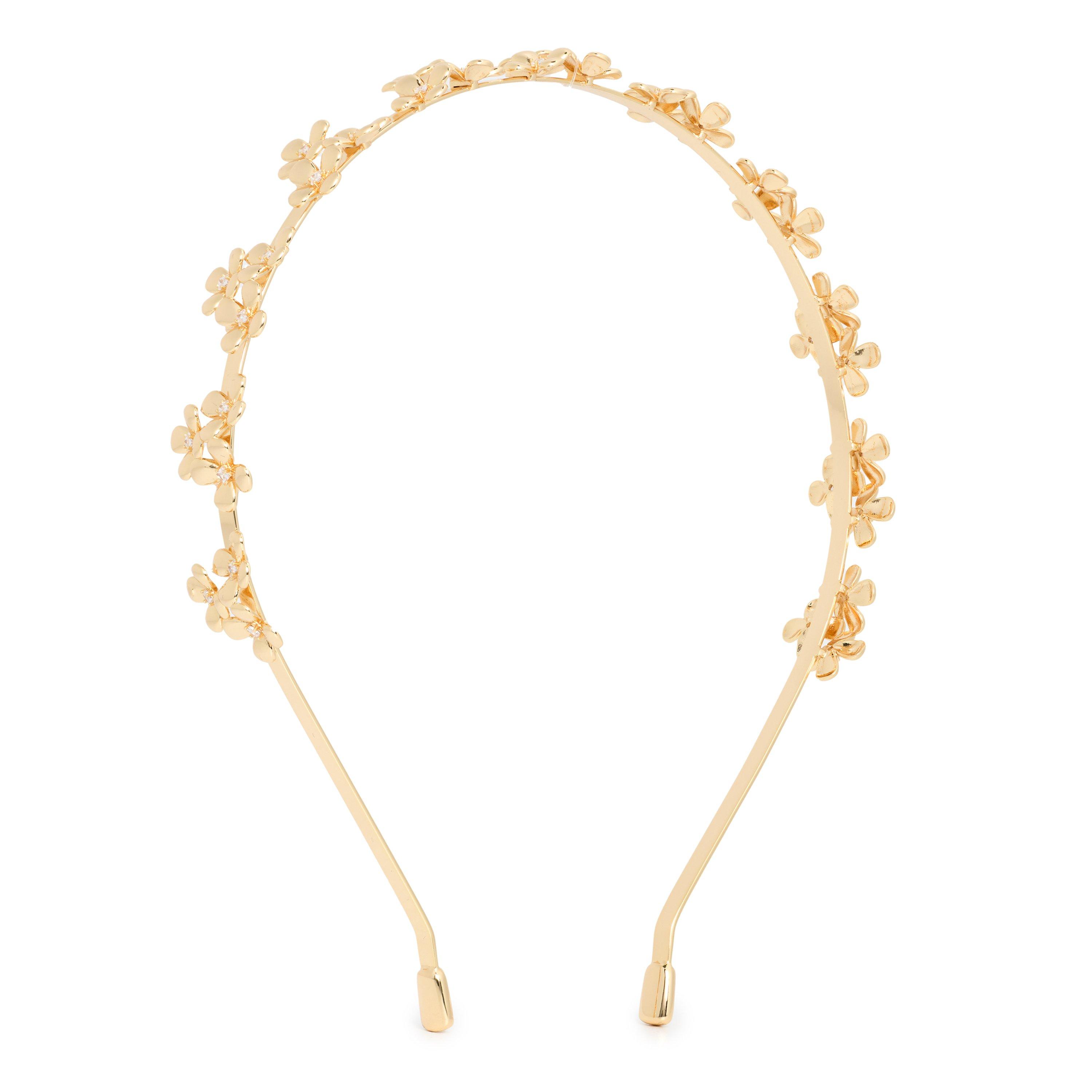GOLD - Self Portrait - GOLD FLOWER CLUSTER HEADB - 1