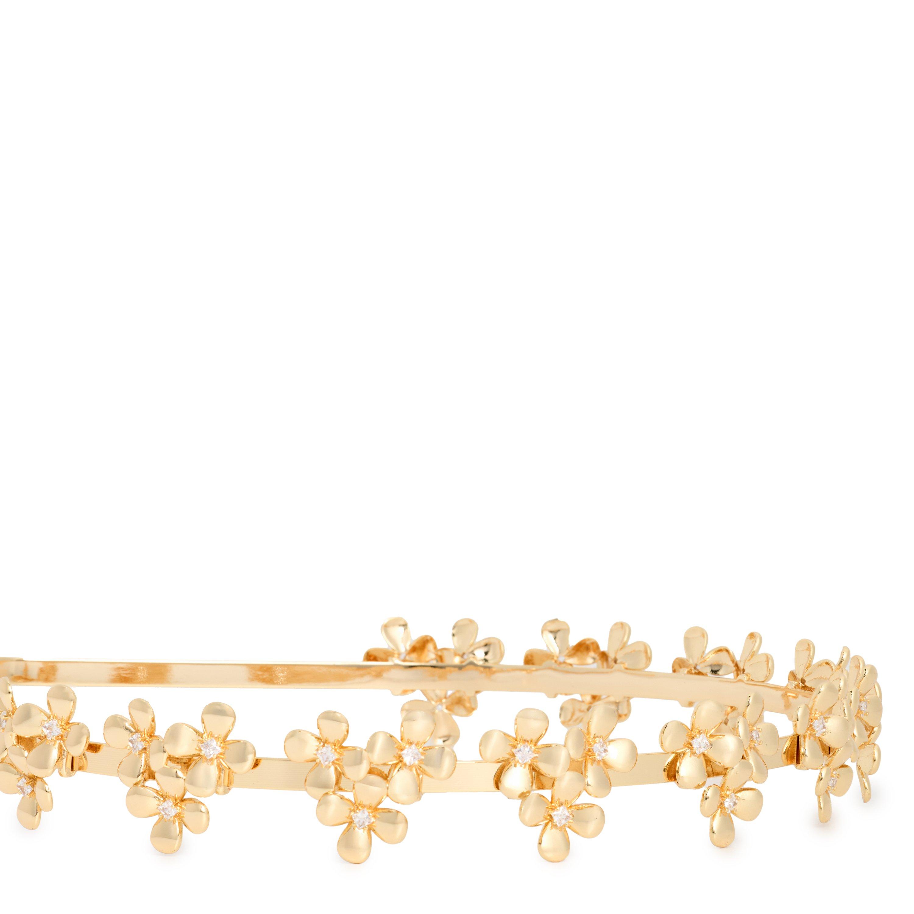 GOLD - Self Portrait - GOLD FLOWER CLUSTER HEADB - 2