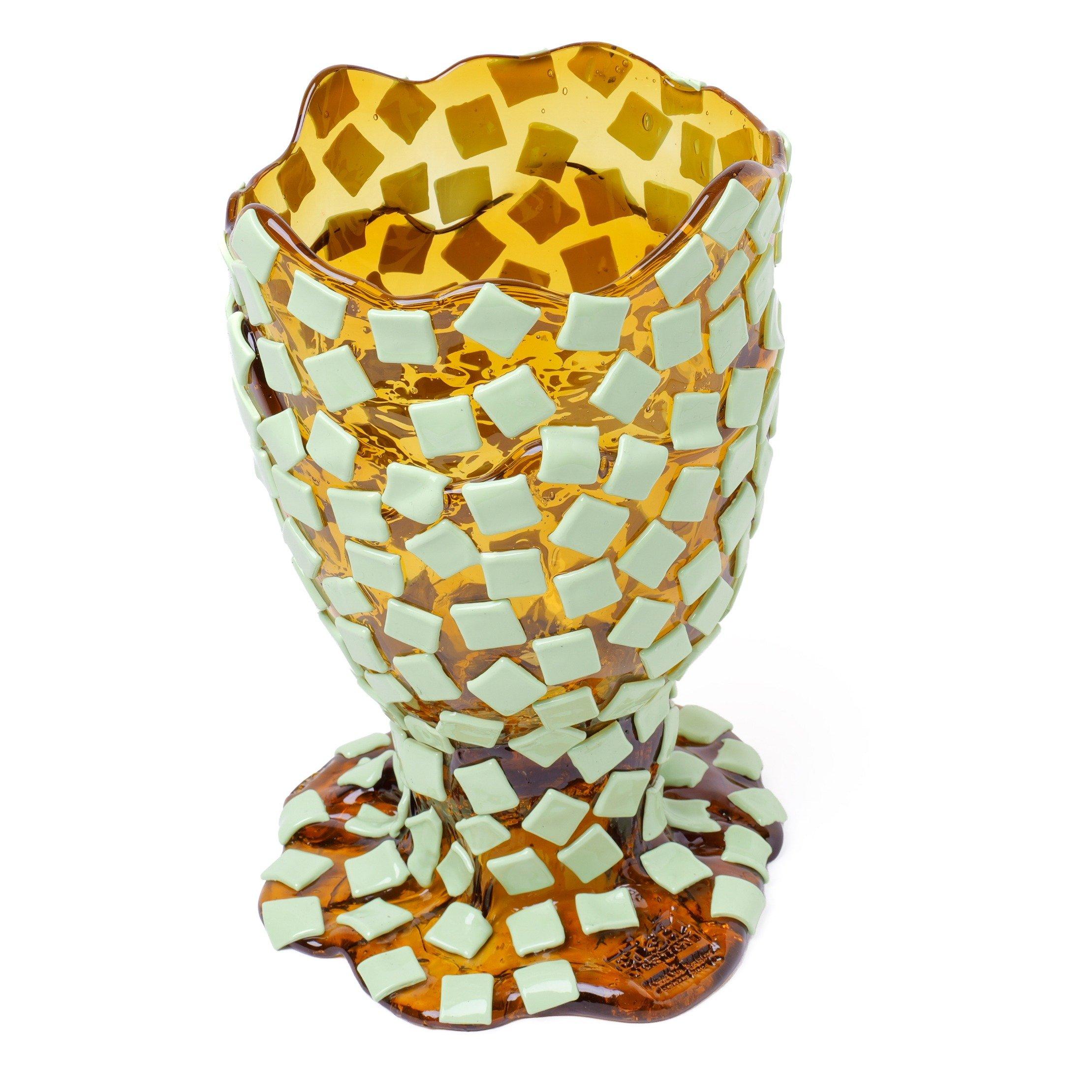 GREEN AND OTHER - Corsi Design - ROCK VASE CLEAR - 2