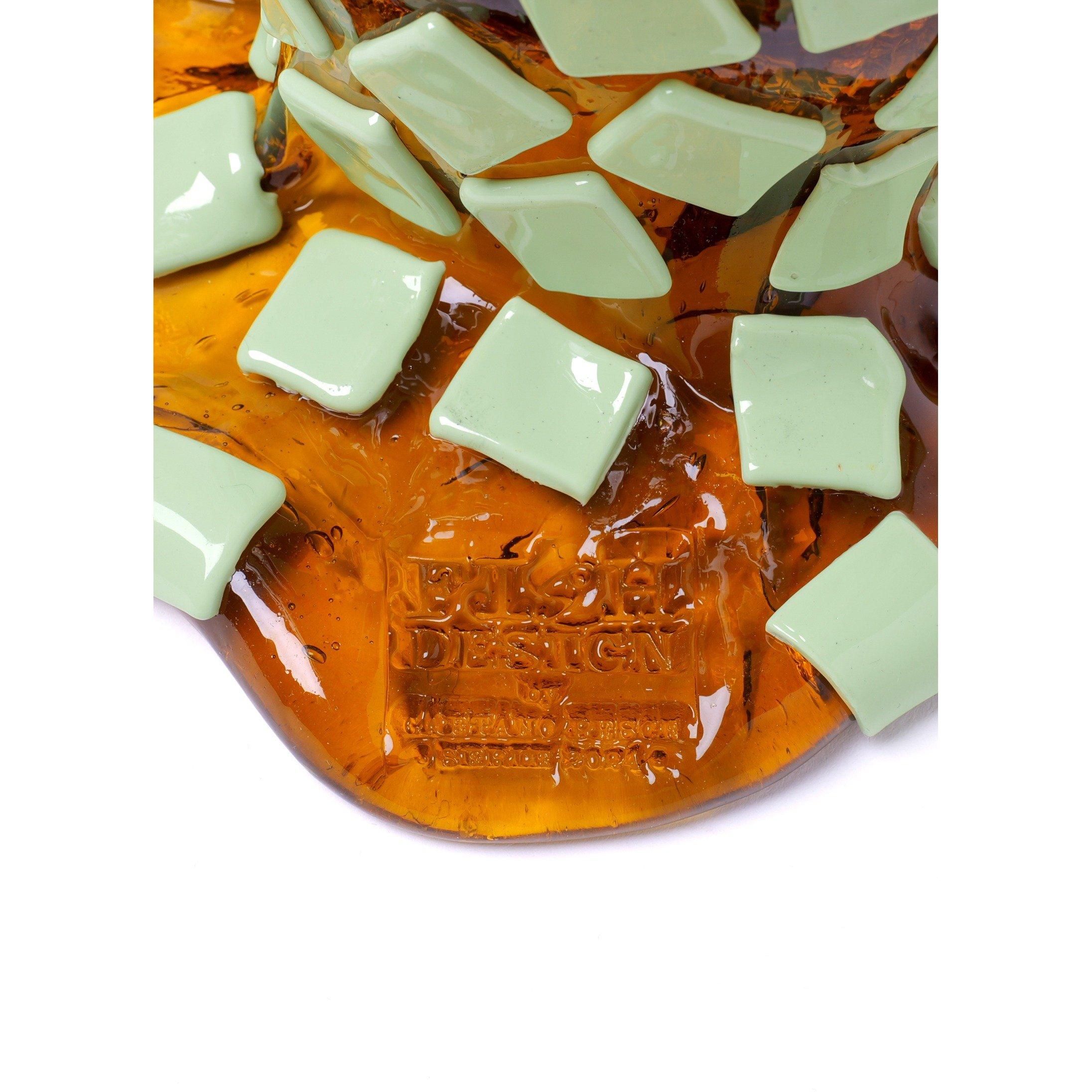 GREEN AND OTHER - Corsi Design - ROCK VASE CLEAR - 5