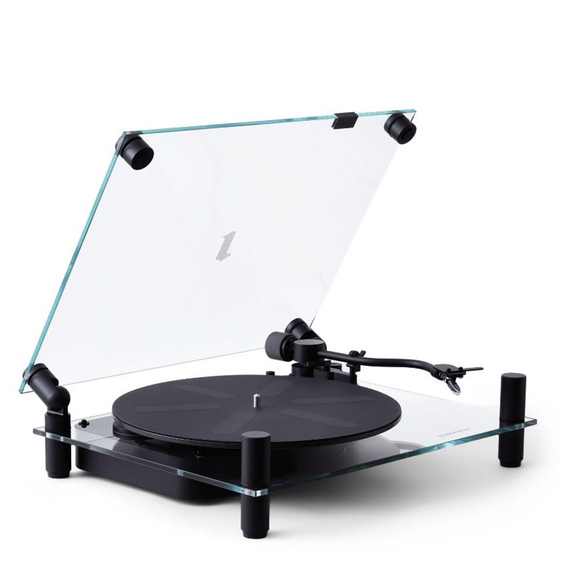 BLACK - Transparent - TRANSPARENT TURNTABLE - 2