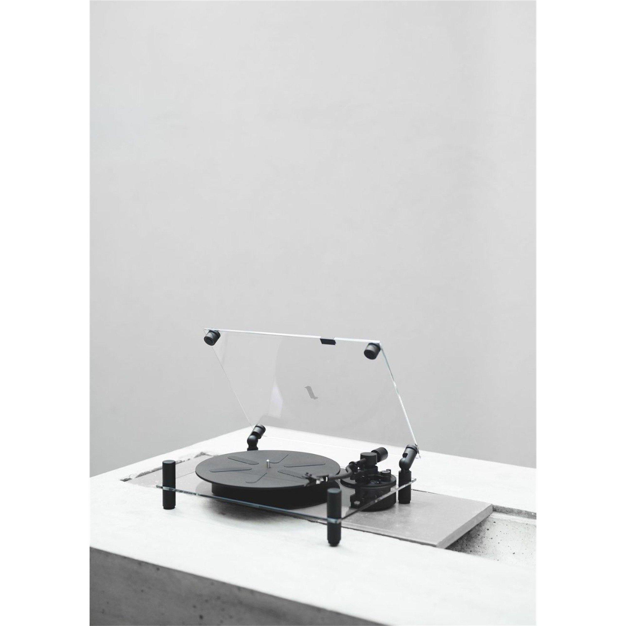 BLACK - Transparent - TRANSPARENT TURNTABLE - 3