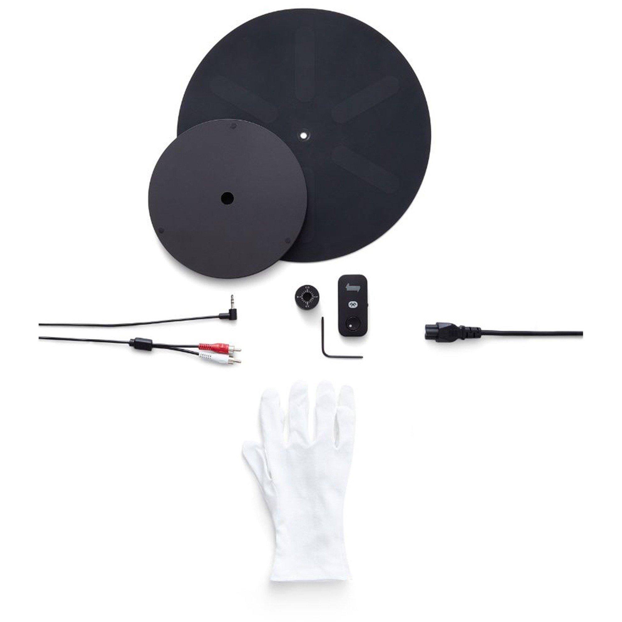 BLACK - Transparent - TRANSPARENT TURNTABLE - 5