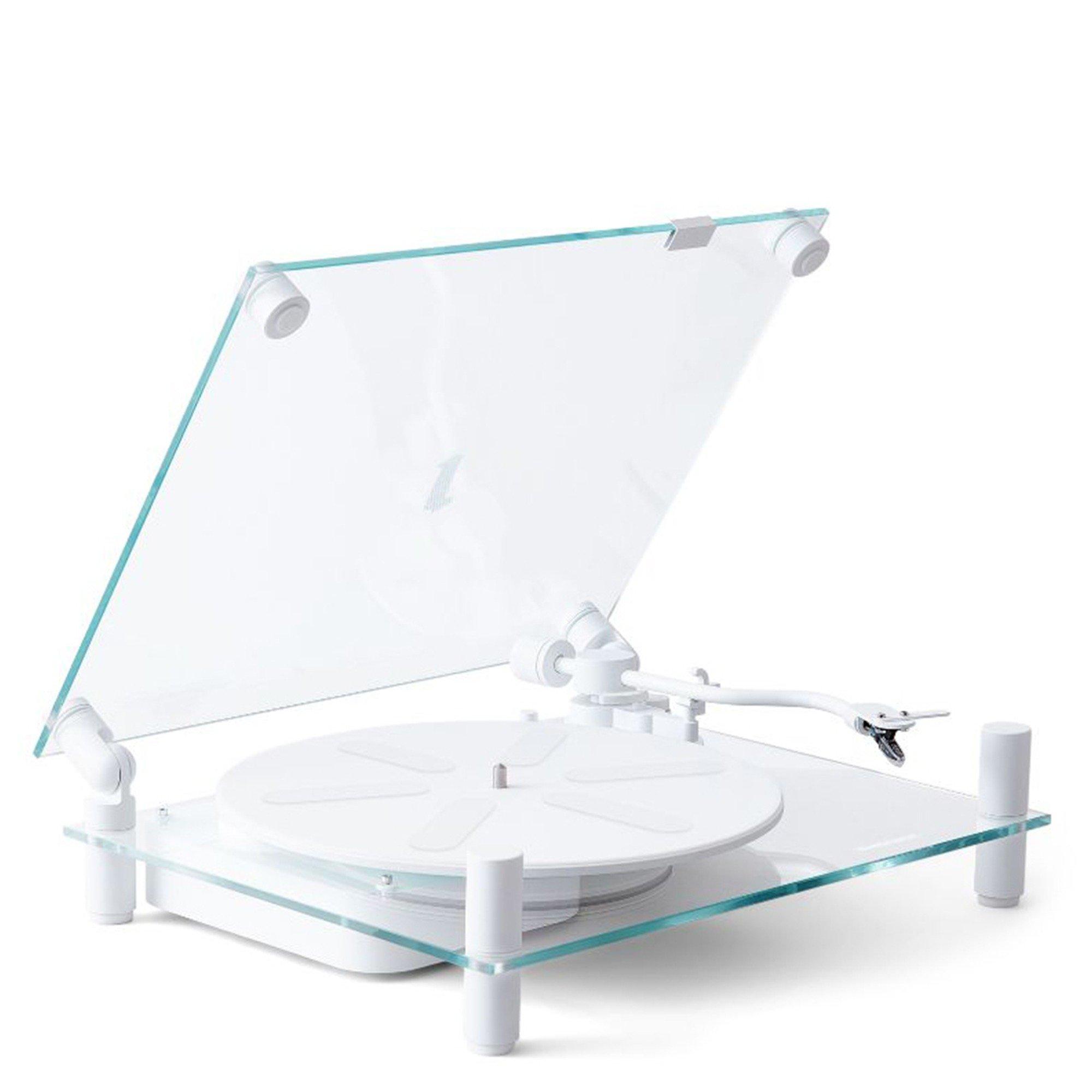 WHITE - Transparent - TRANSPARENT TURNTABLE - 2