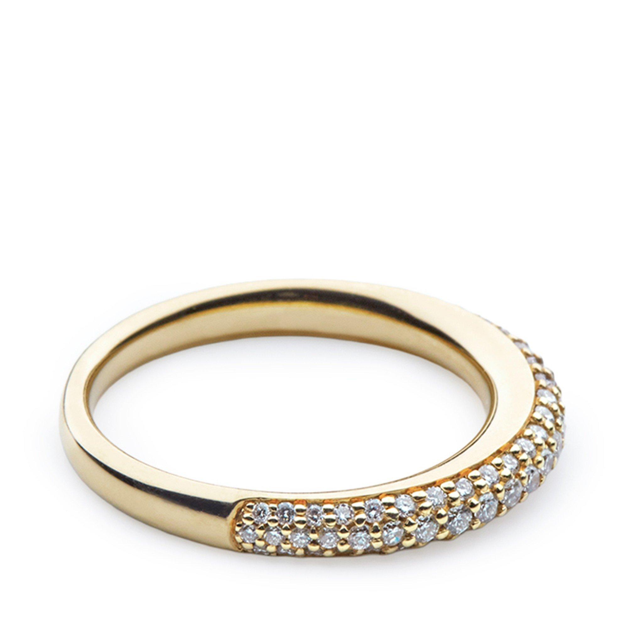 GOLD - Luminous - L27 BONCHE PAVE CHIQUITO RING - 1