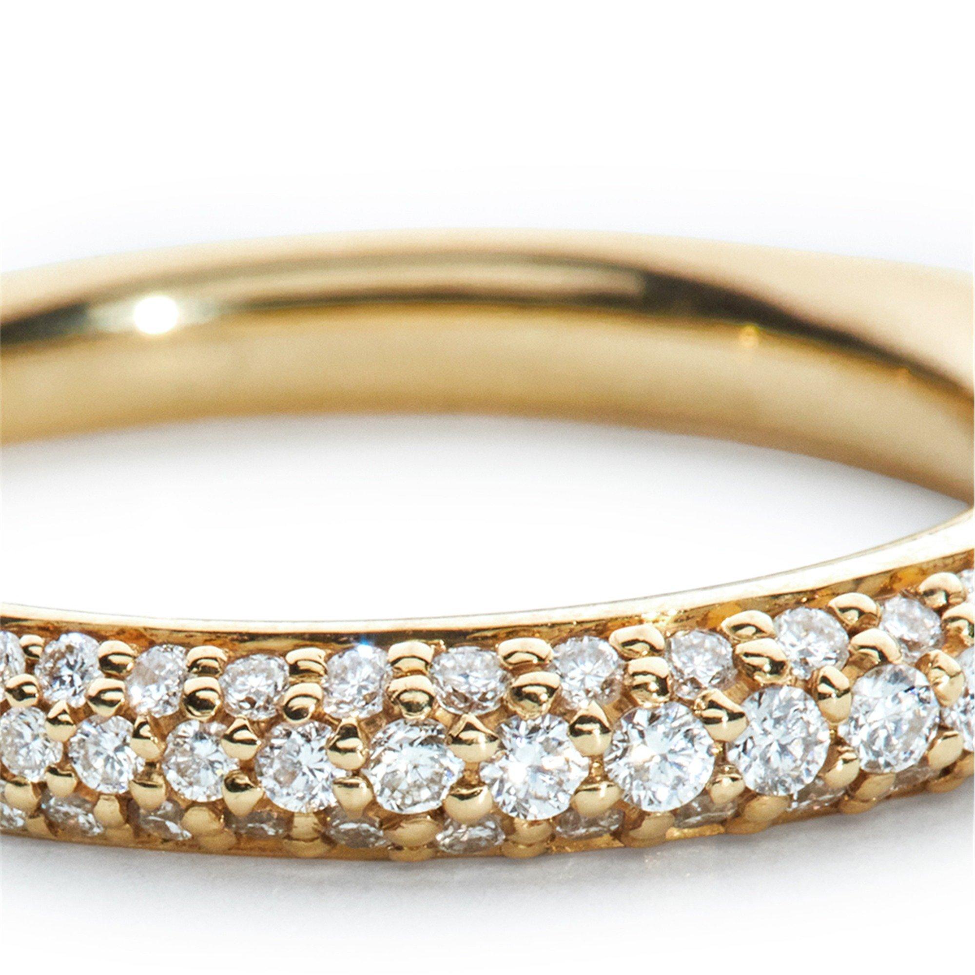 GOLD - Luminous - L27 BONCHE PAVE CHIQUITO RING - 4