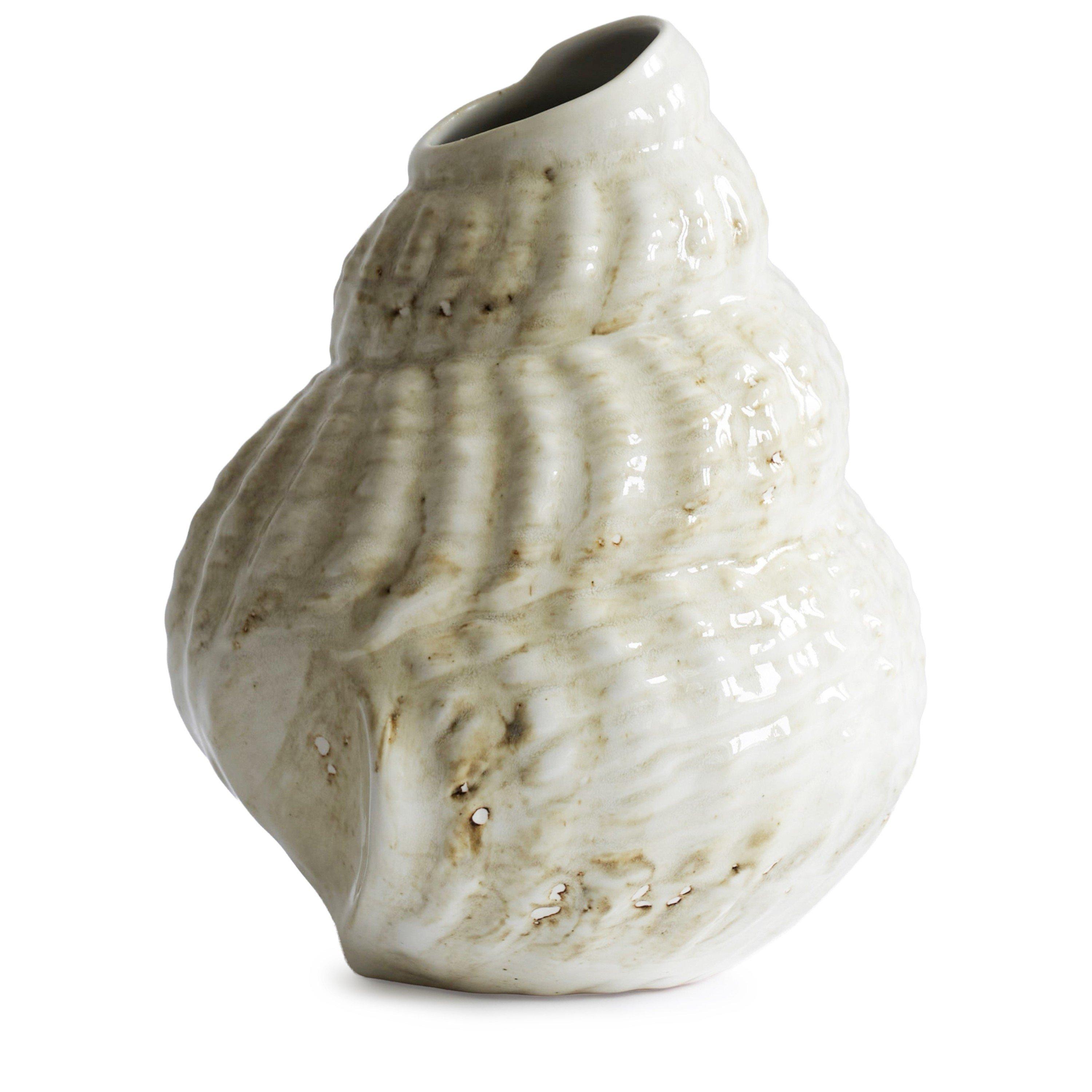 WHITE - Christina Iverson Studio - KONKYLIE VASE VASE