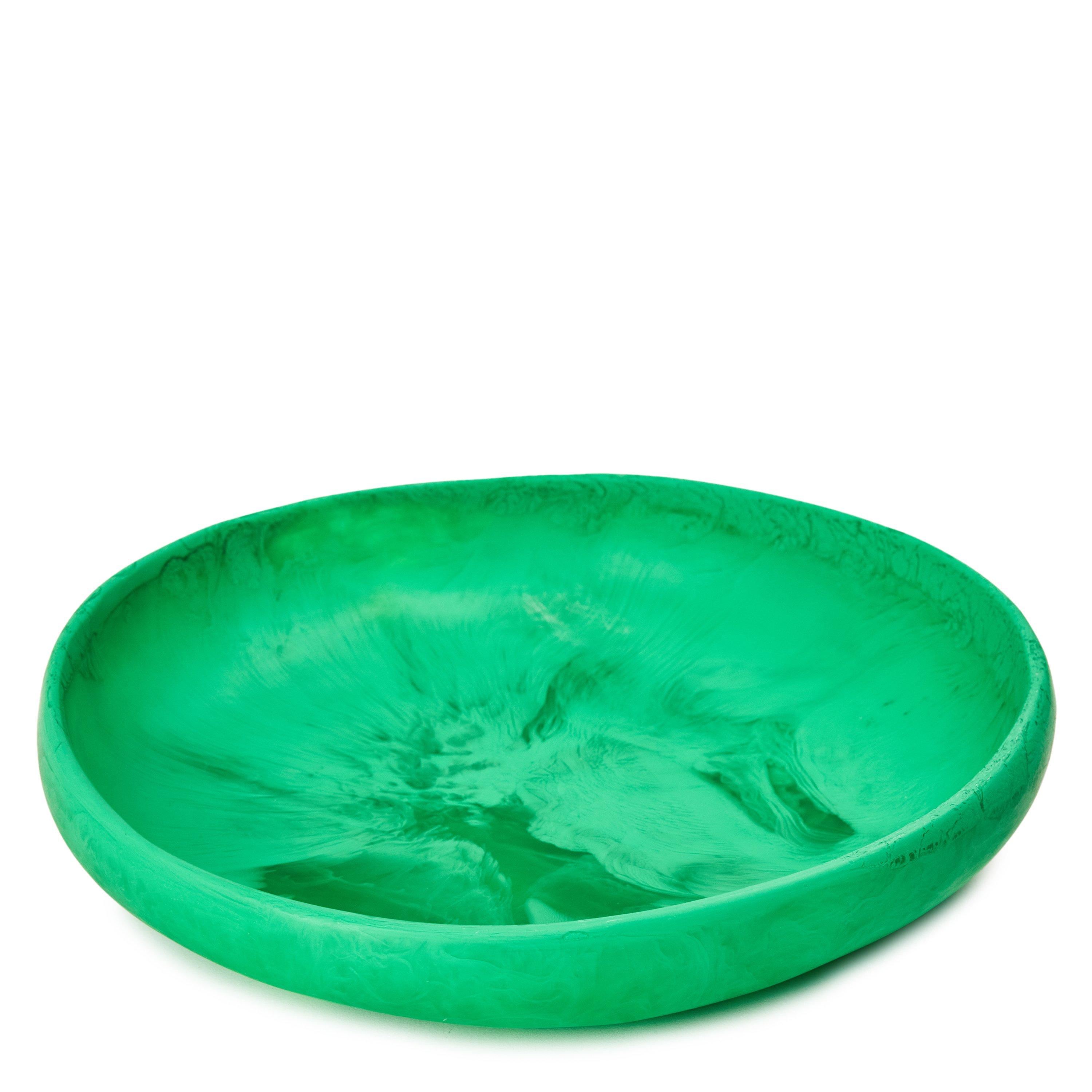 BRIGHT GREEN - Dinosaur Designs - Earth Medium Resin Serving Bowl - 1