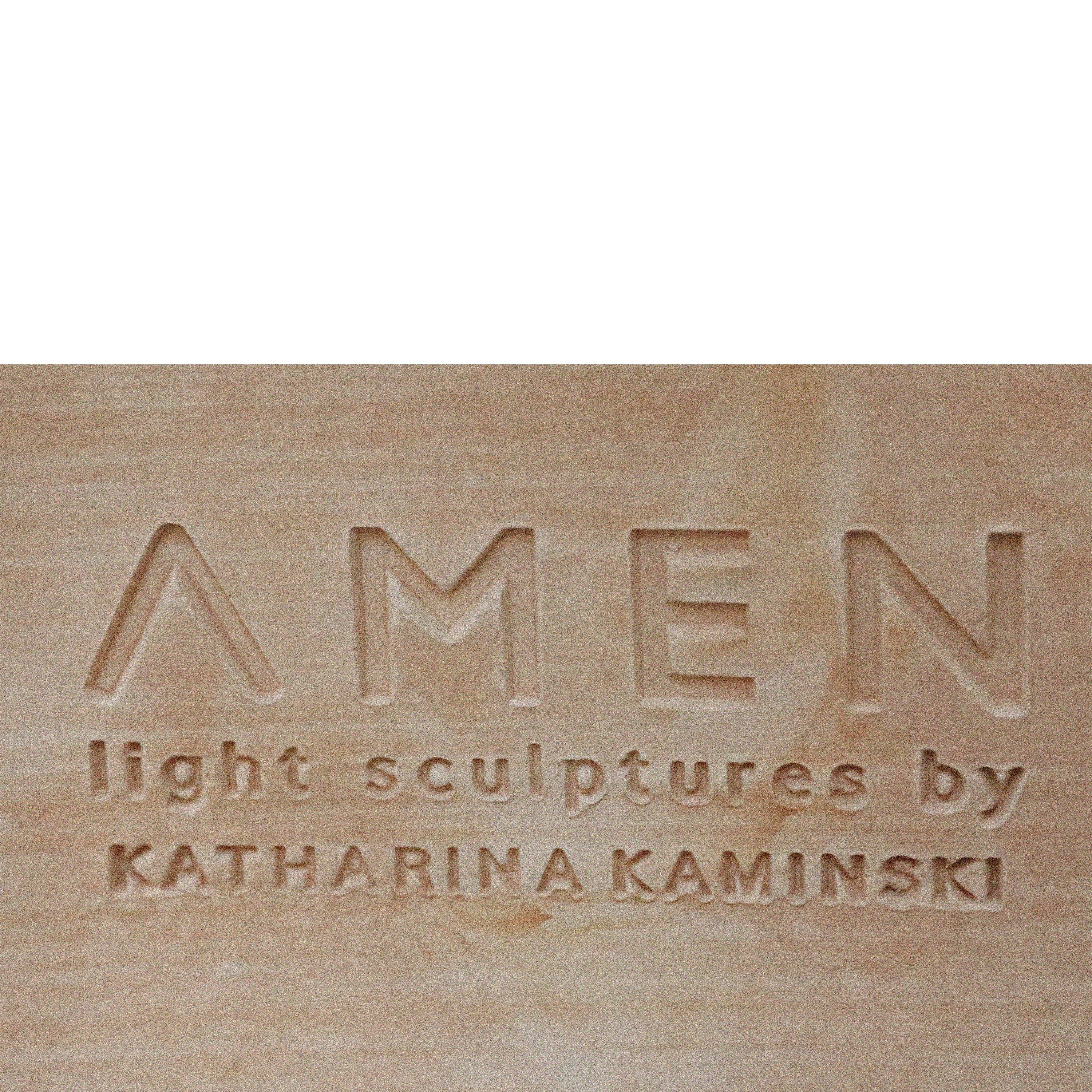 BEIGE - Amen Candles - AC LIGHT SCULPTURE 3KG - 2
