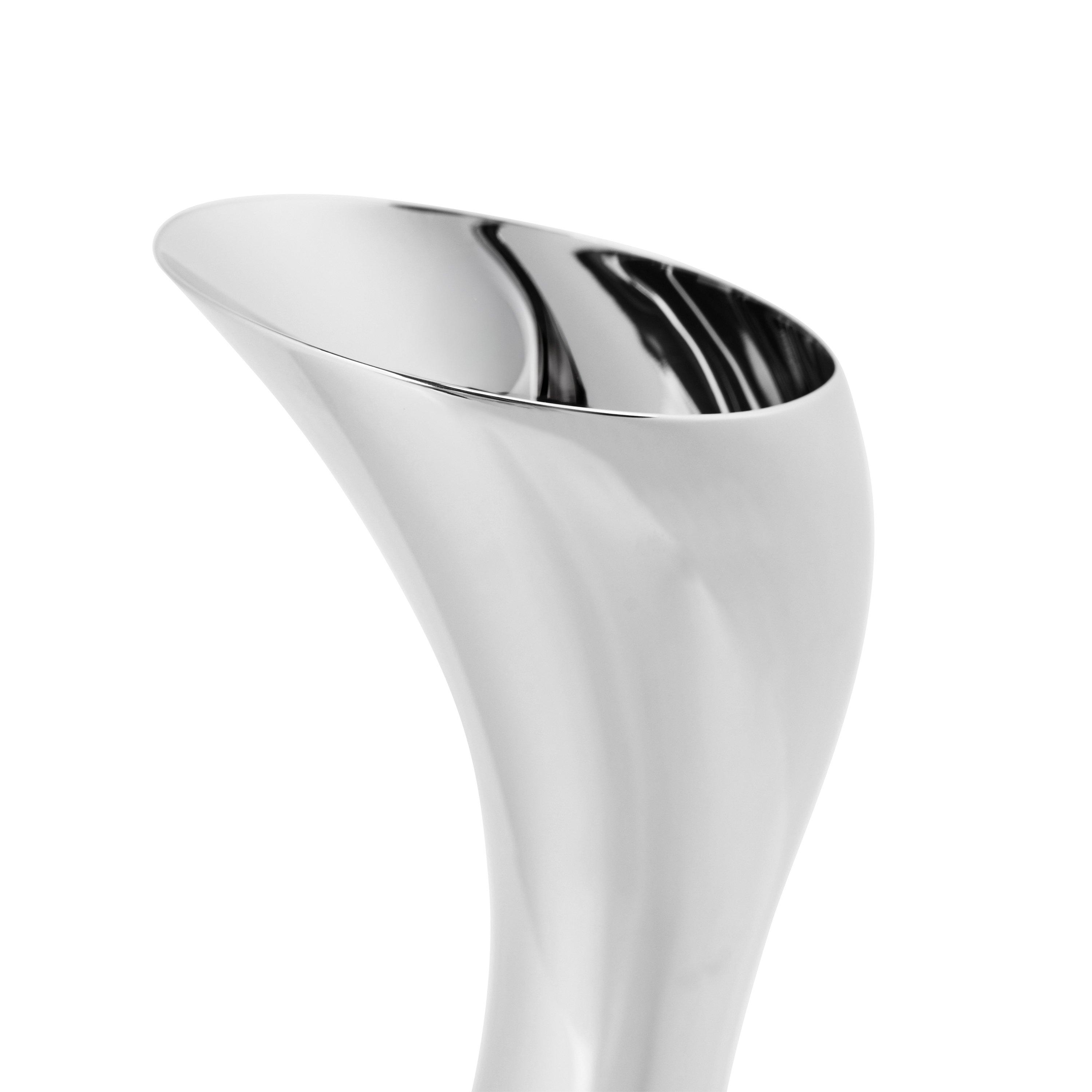 SILVER - Georg Jensen - COBRA MIRROR PITCHER JUG - 2