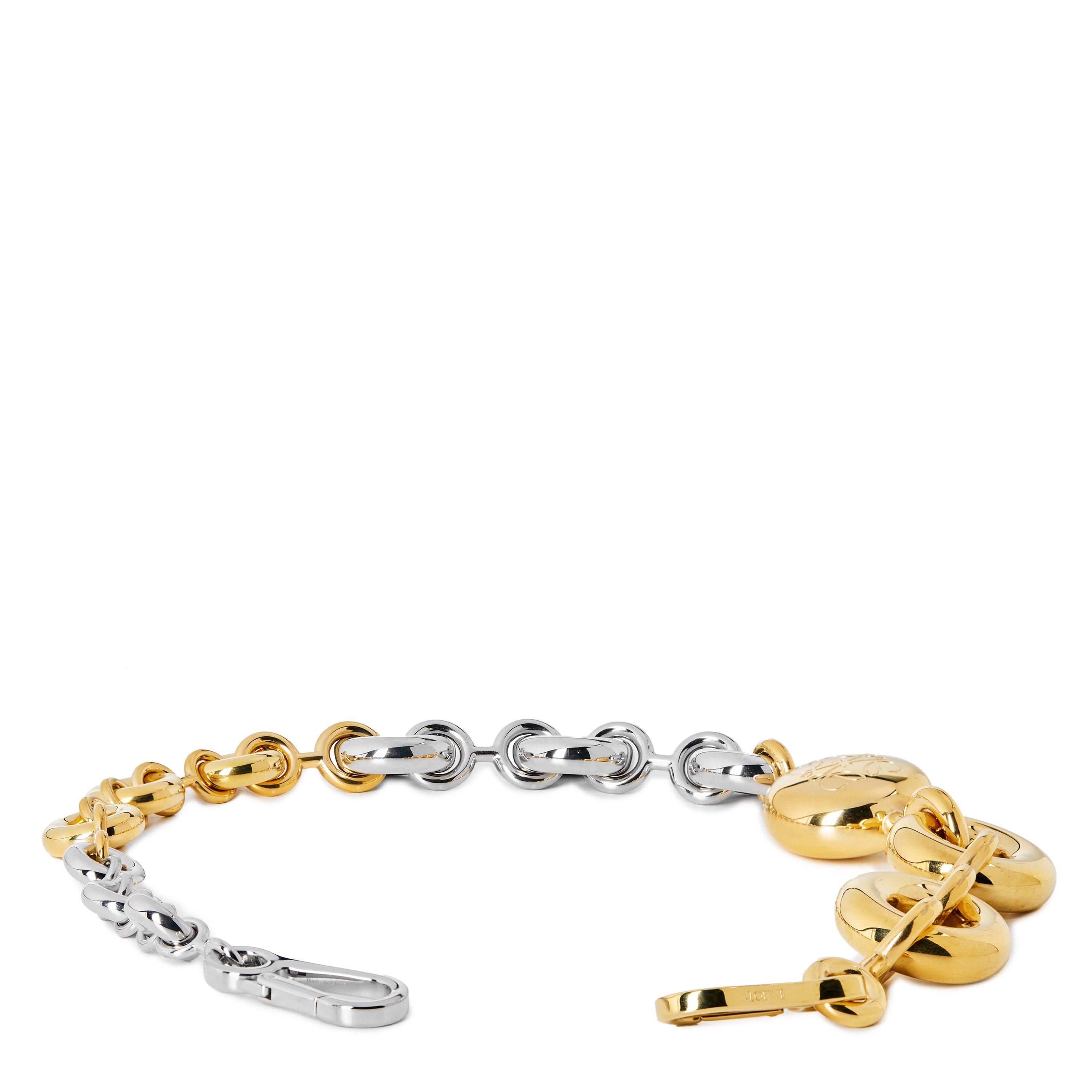 GOLD AND OTHER - Loewe - BICOLOUR DONUT CHAIN STRA - 1