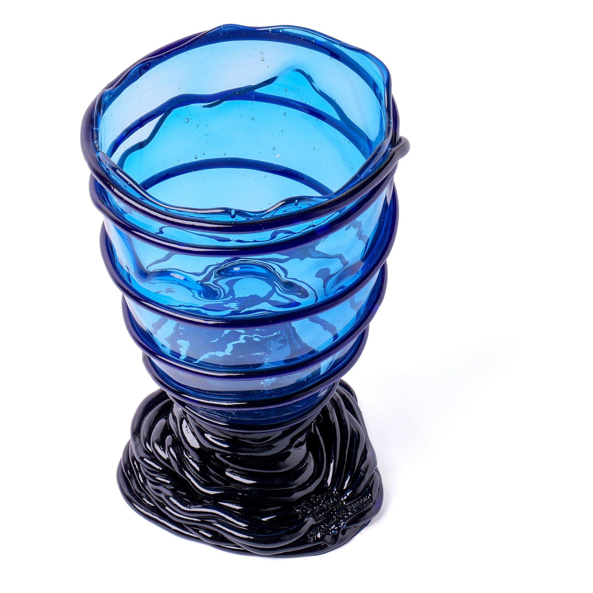BLUE - Corsi Design - Pompitu II Medium Vase 26 cm - 3