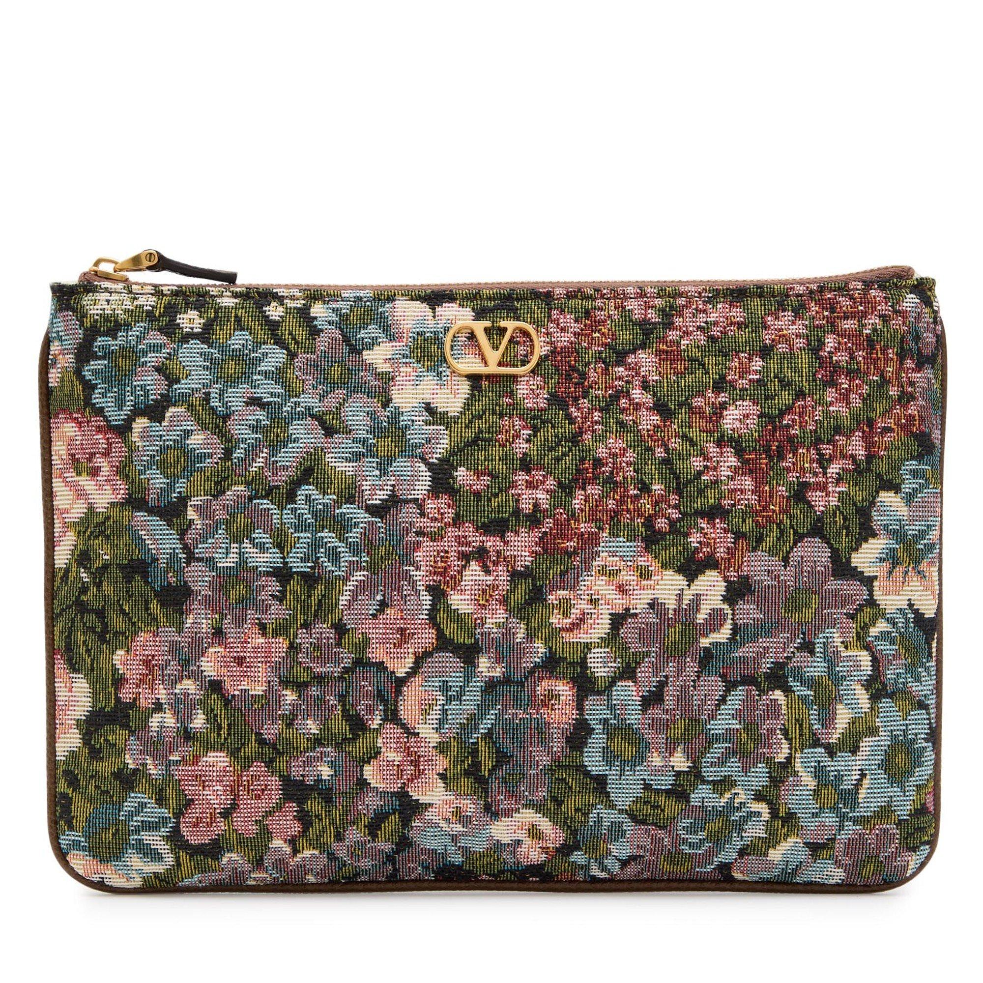 MULTICOLOURED - Valentino - MEDIUM FLAT POUCH - 1