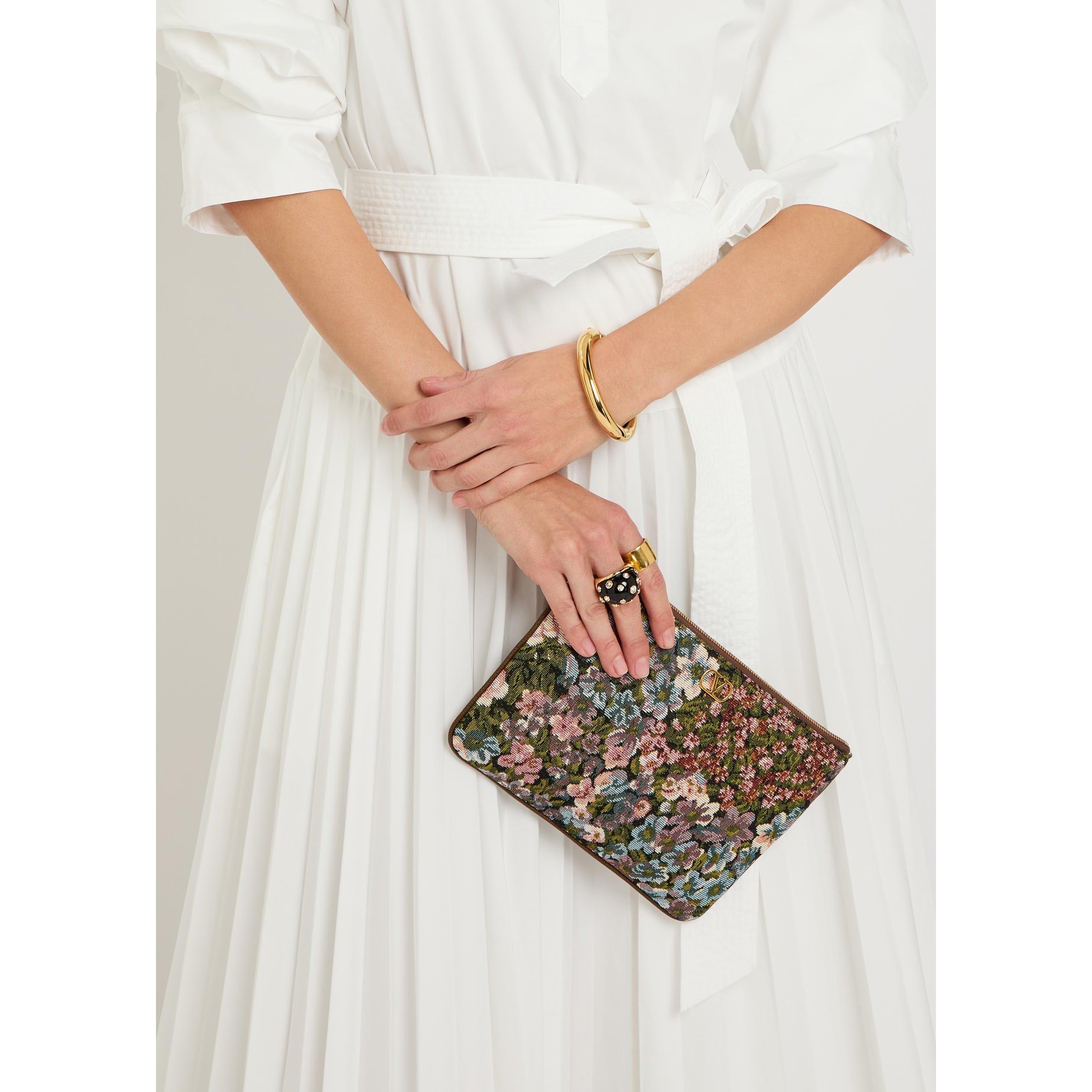 MULTICOLOURED - Valentino - MEDIUM FLAT POUCH - 3
